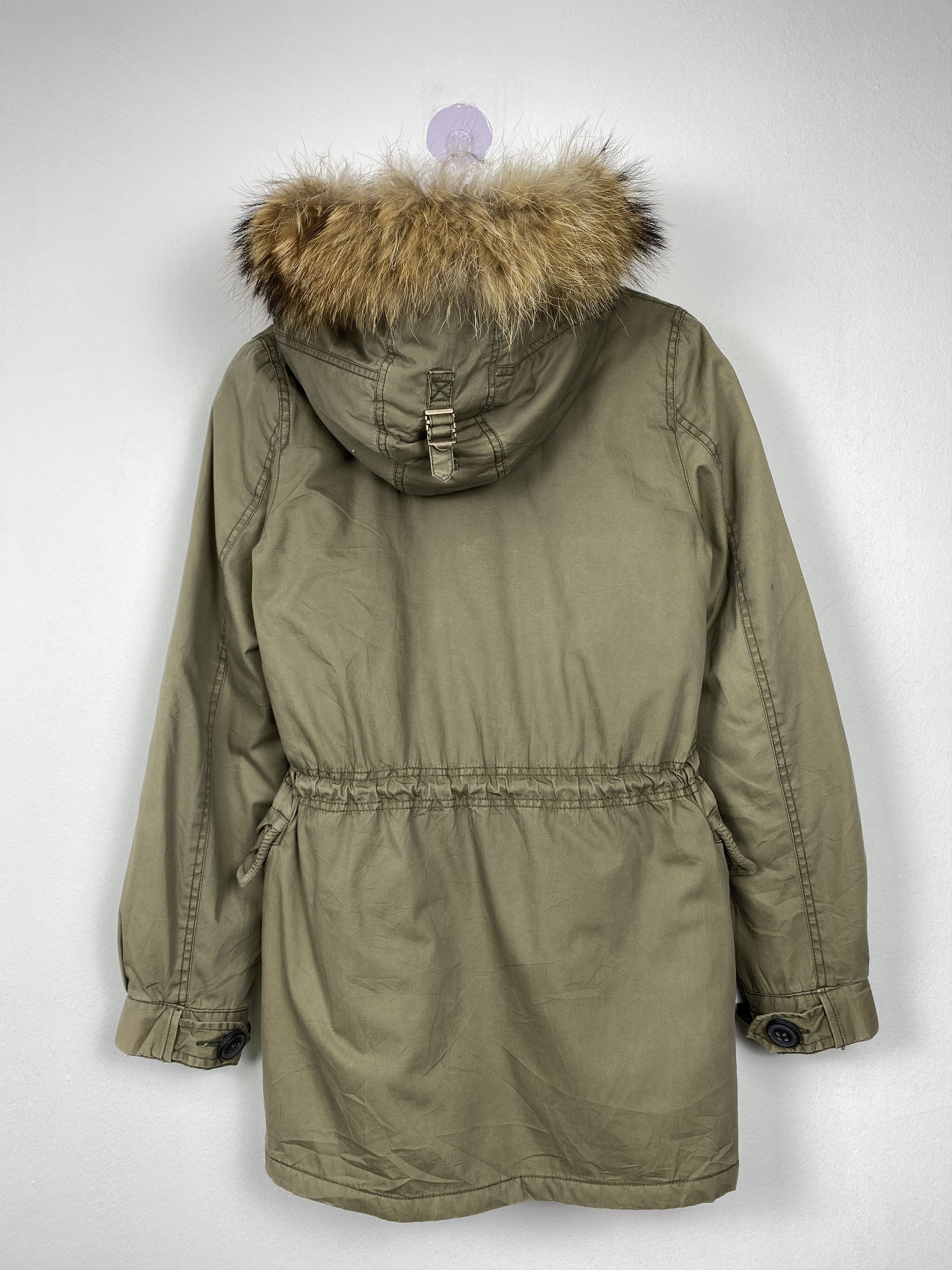 Japanese Brand Vintage Military Sherpa Lining Hoodie Button Up Jacket J1169 Size US S / EU 44-46 / 1 - 8 Thumbnail