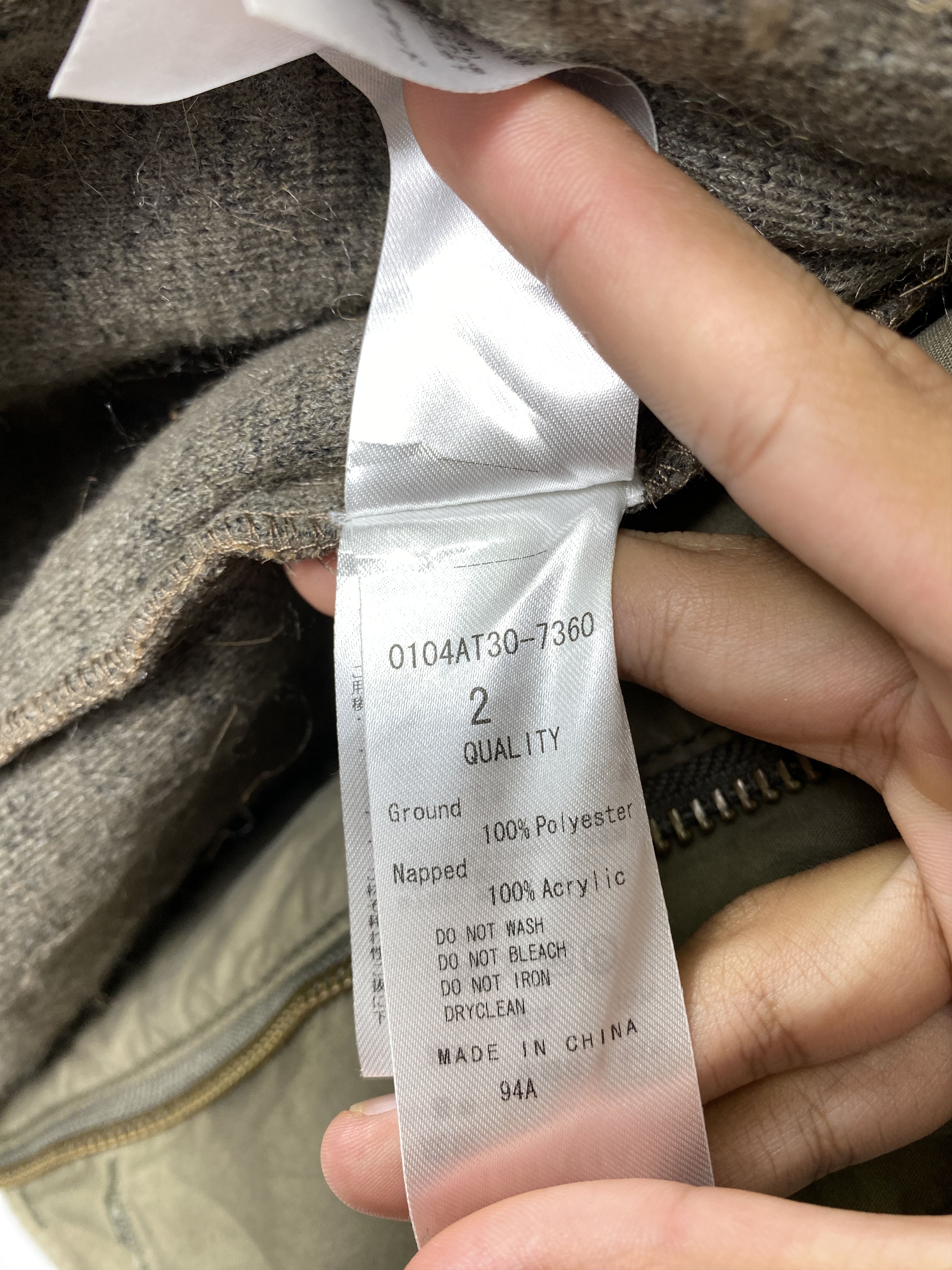 Japanese Brand Vintage Military Sherpa Lining Hoodie Button Up Jacket J1169 Size US S / EU 44-46 / 1 - 11 Thumbnail