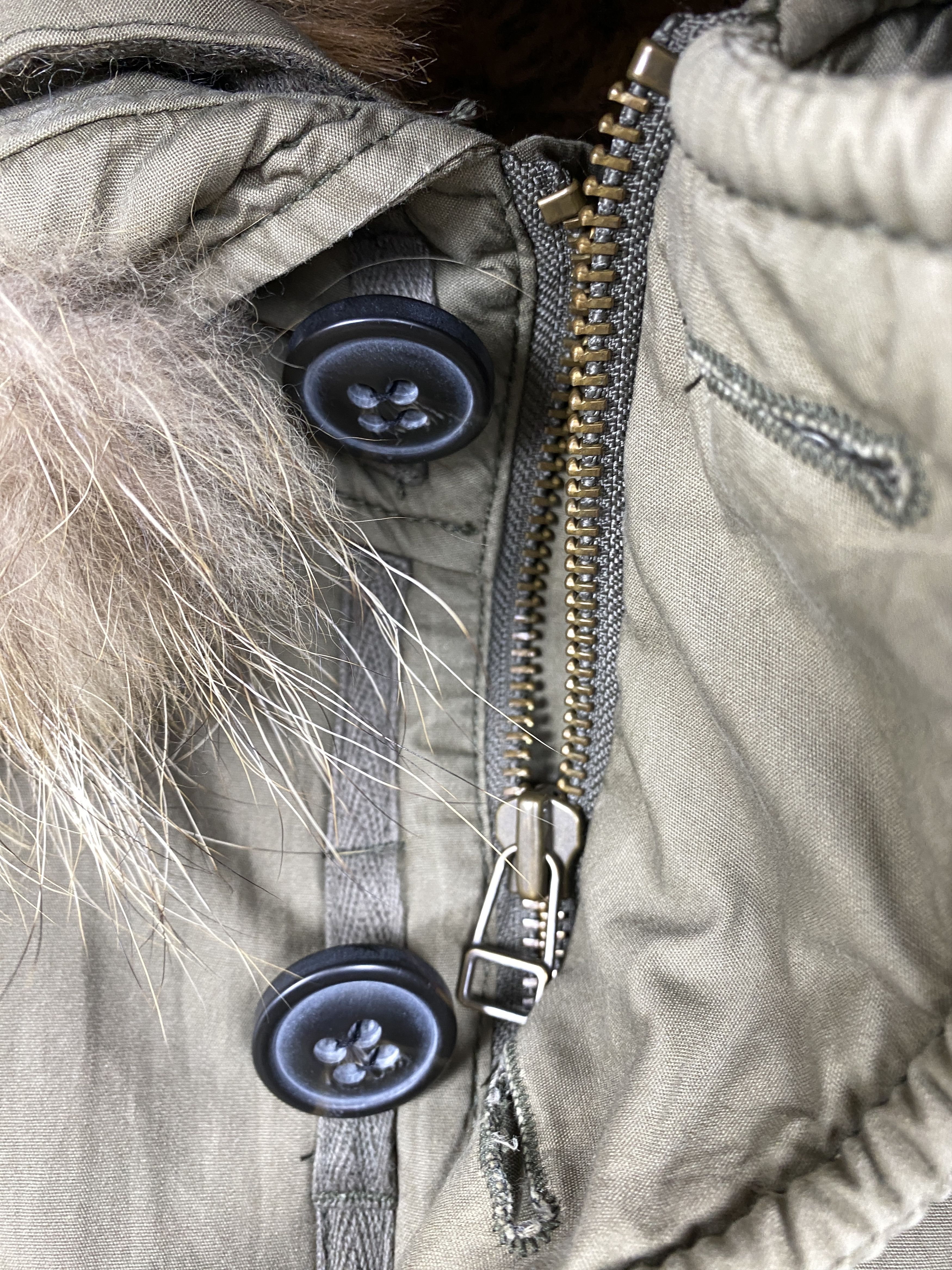 Japanese Brand Vintage Military Sherpa Lining Hoodie Button Up Jacket J1169 Size US S / EU 44-46 / 1 - 6 Thumbnail