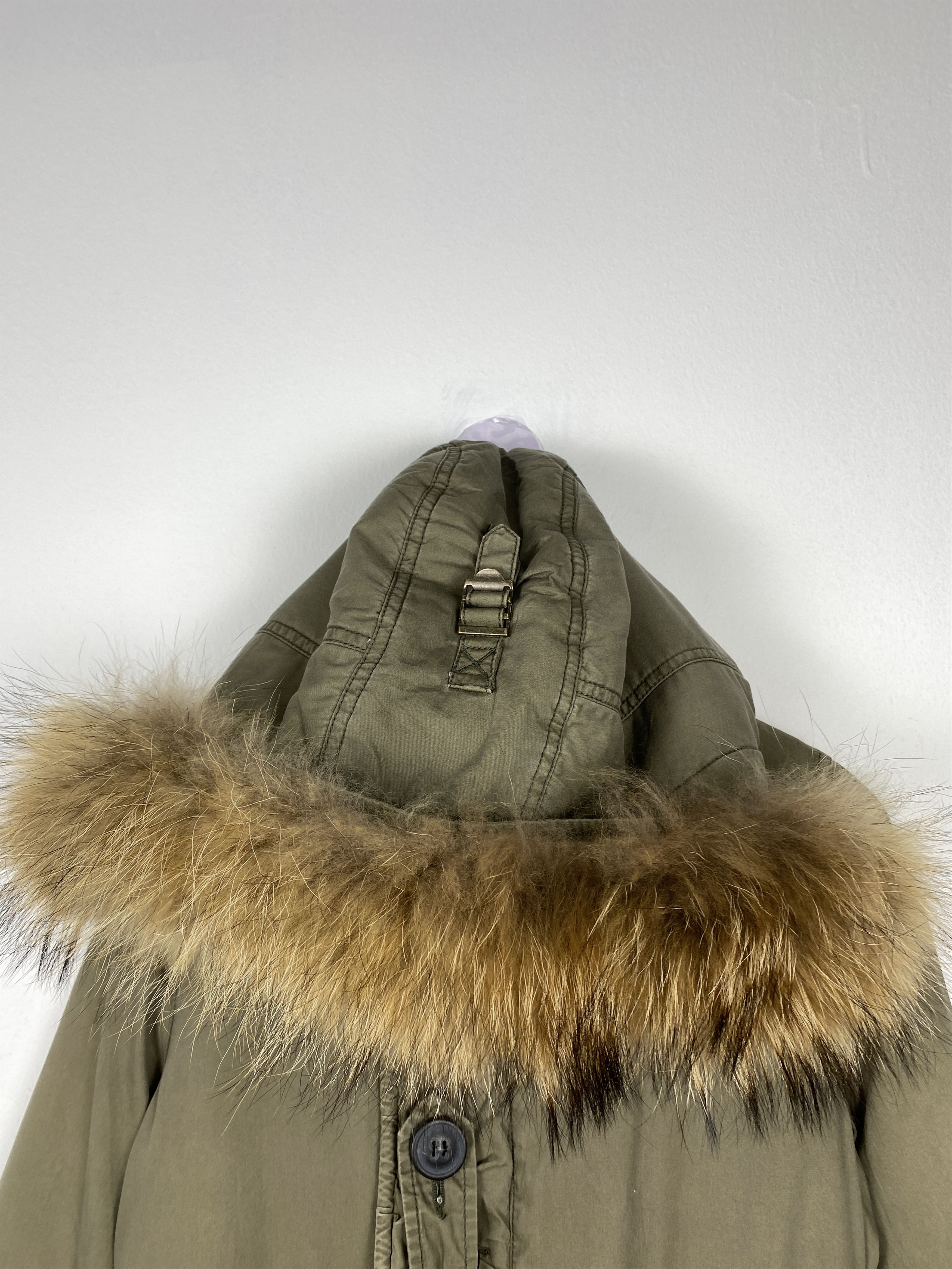 Japanese Brand Vintage Military Sherpa Lining Hoodie Button Up Jacket J1169 Size US S / EU 44-46 / 1 - 2 Thumbnail