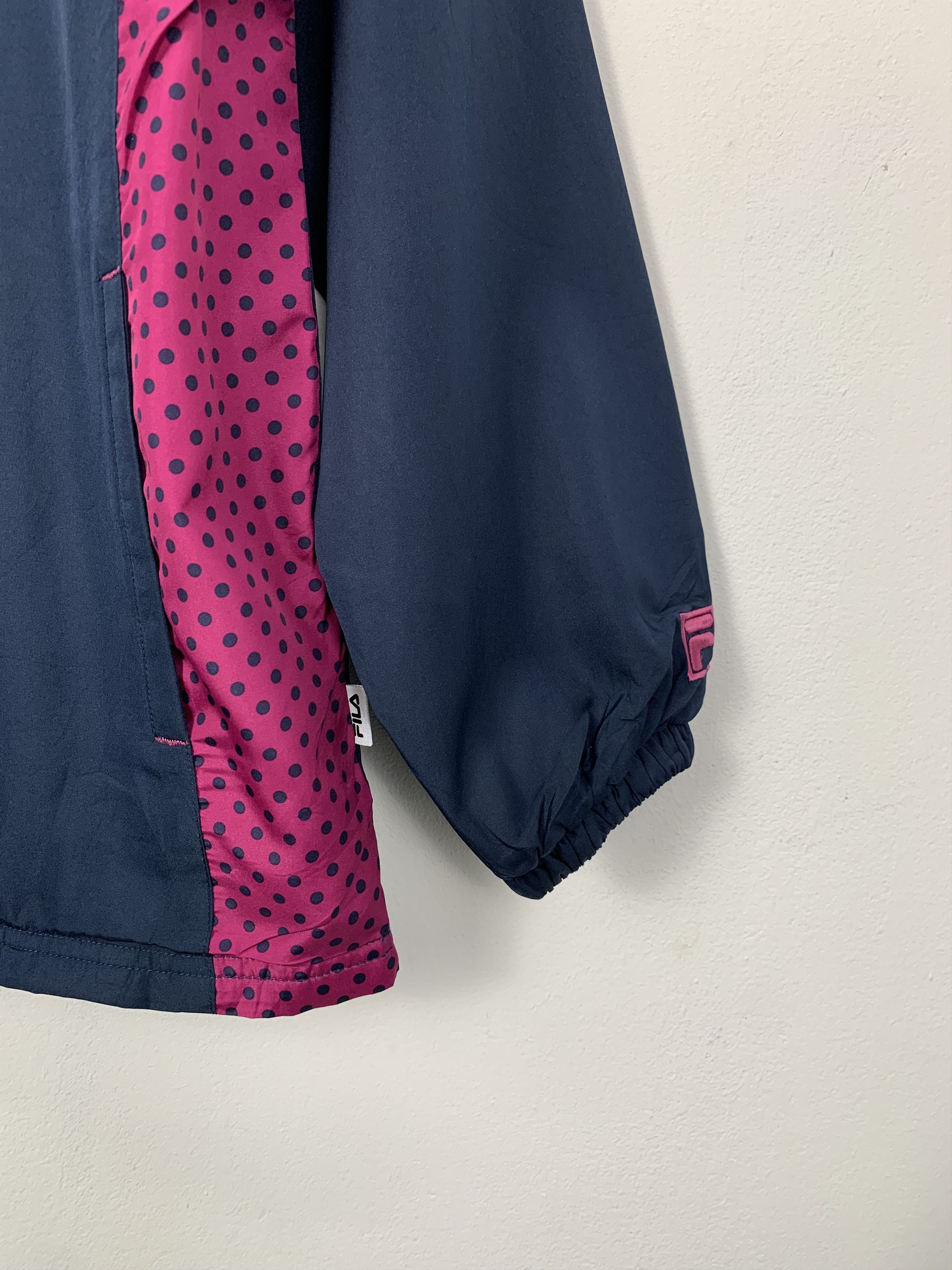 Fila × Vintage FILA Windbreaker Jacket Fleece Lining Size M / US 6-8 / IT 42-44 - 3 Thumbnail