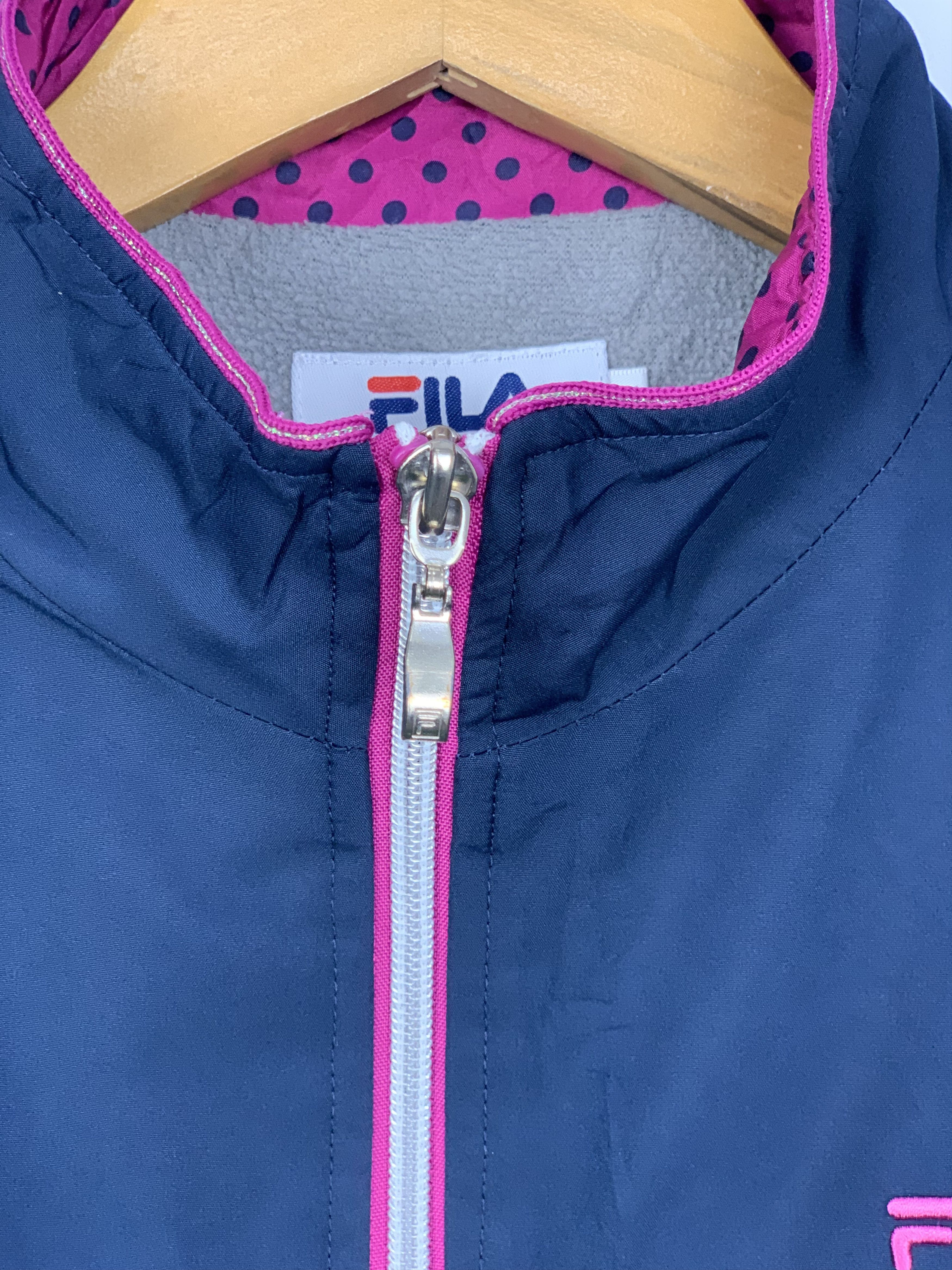 Fila × Vintage FILA Windbreaker Jacket Fleece Lining Size M / US 6-8 / IT 42-44 - 6 Thumbnail