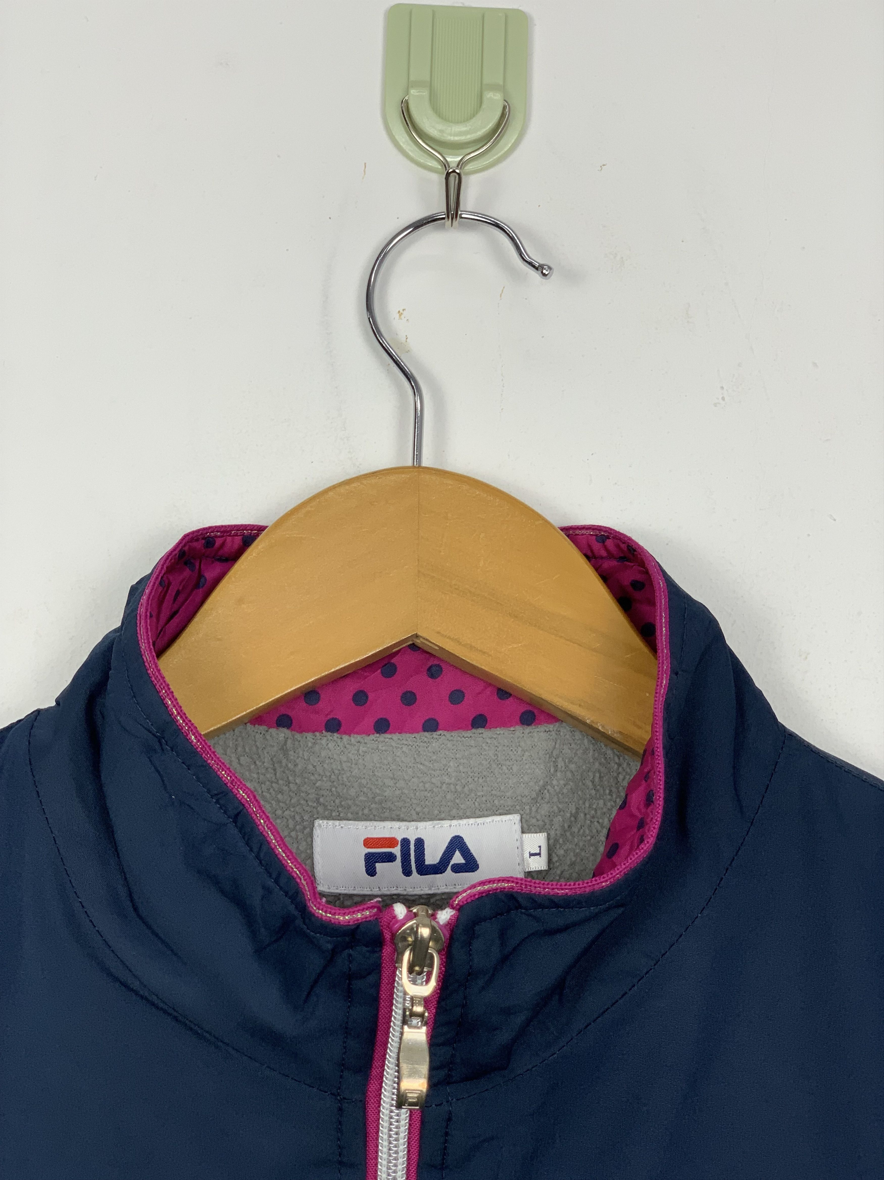 Fila × Vintage FILA Windbreaker Jacket Fleece Lining Size M / US 6-8 / IT 42-44 - 5 Thumbnail
