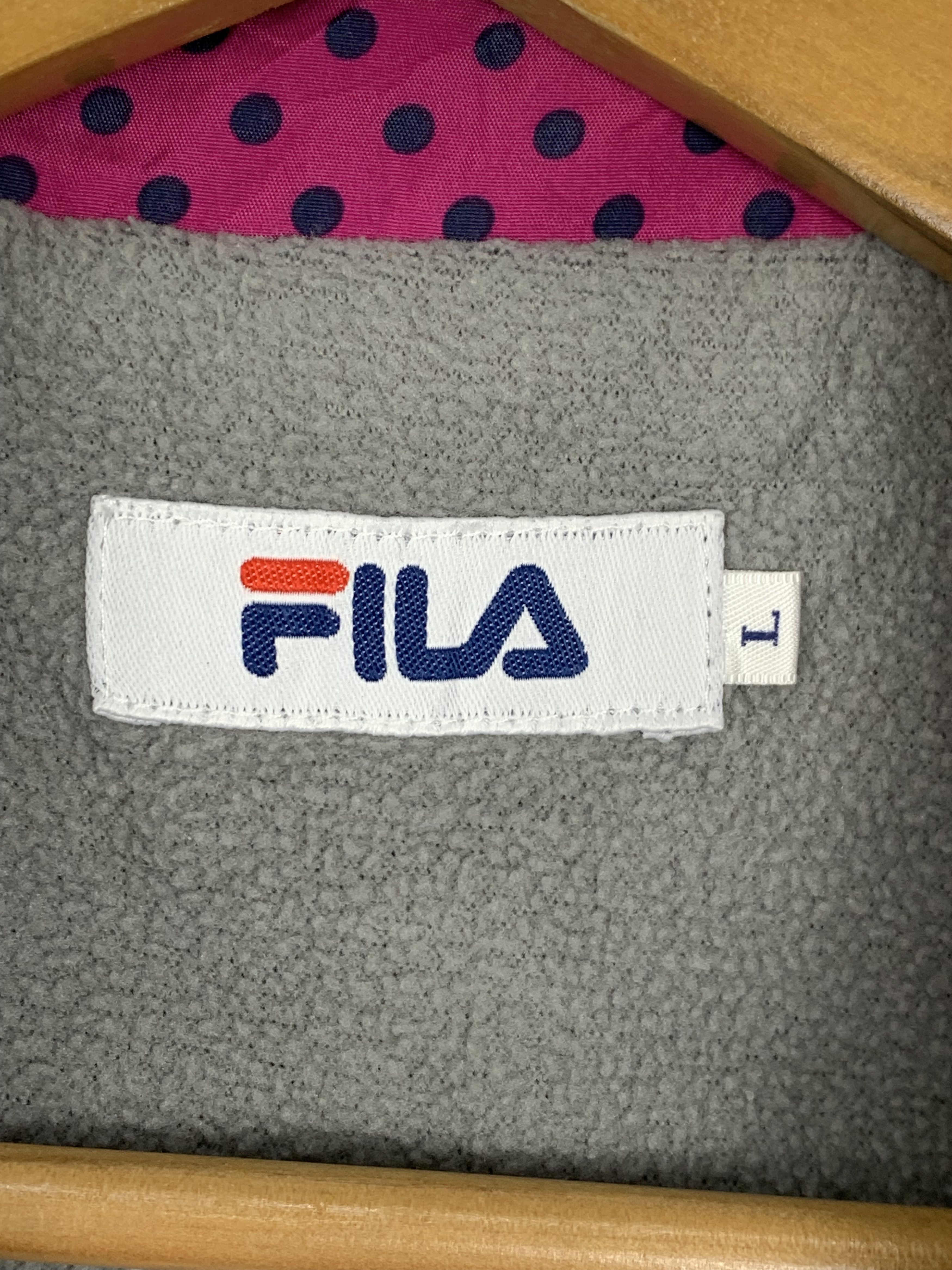 Fila × Vintage FILA Windbreaker Jacket Fleece Lining Size M / US 6-8 / IT 42-44 - 9 Thumbnail