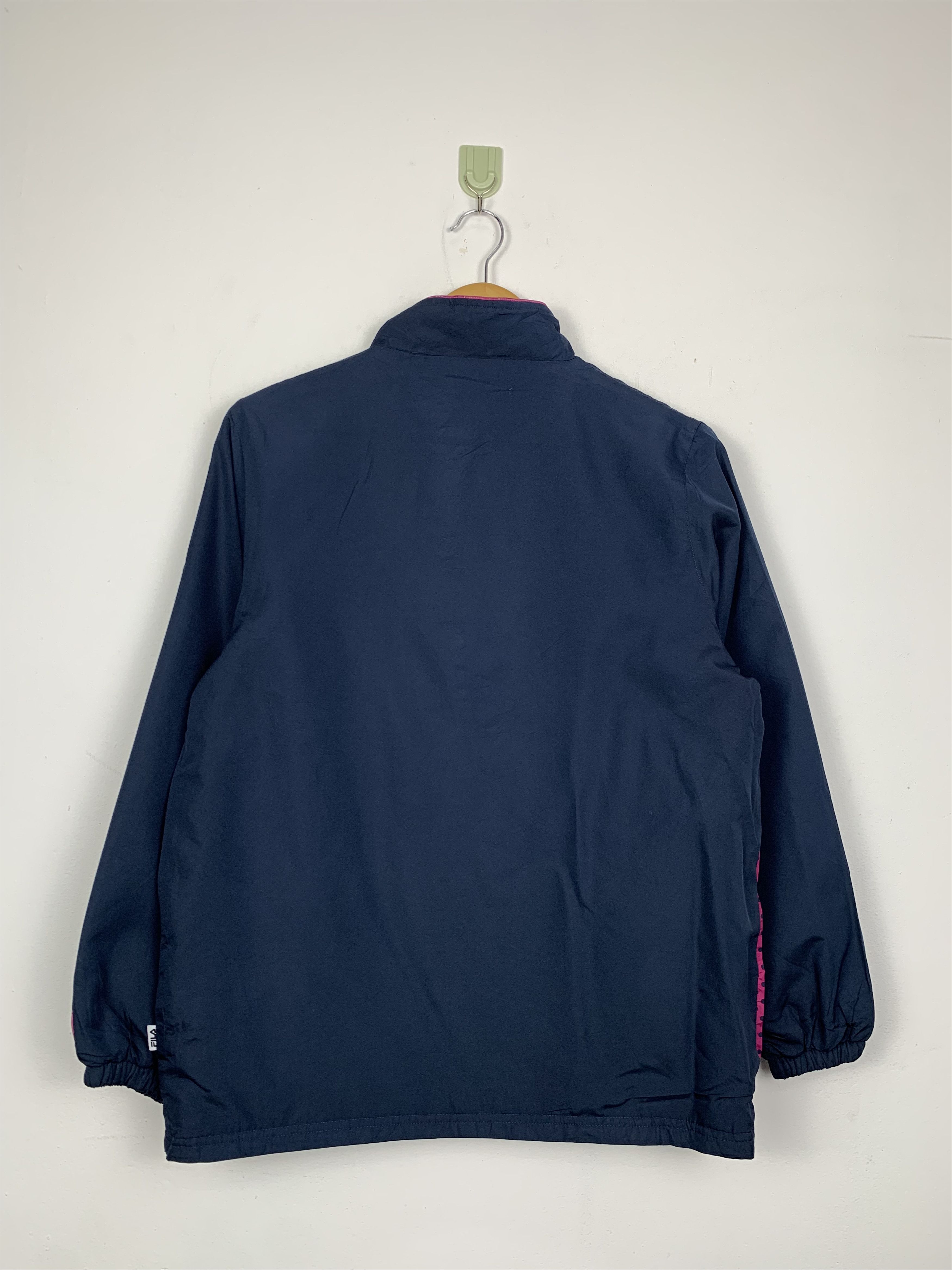 Fila × Vintage FILA Windbreaker Jacket Fleece Lining Size M / US 6-8 / IT 42-44 - 13 Thumbnail