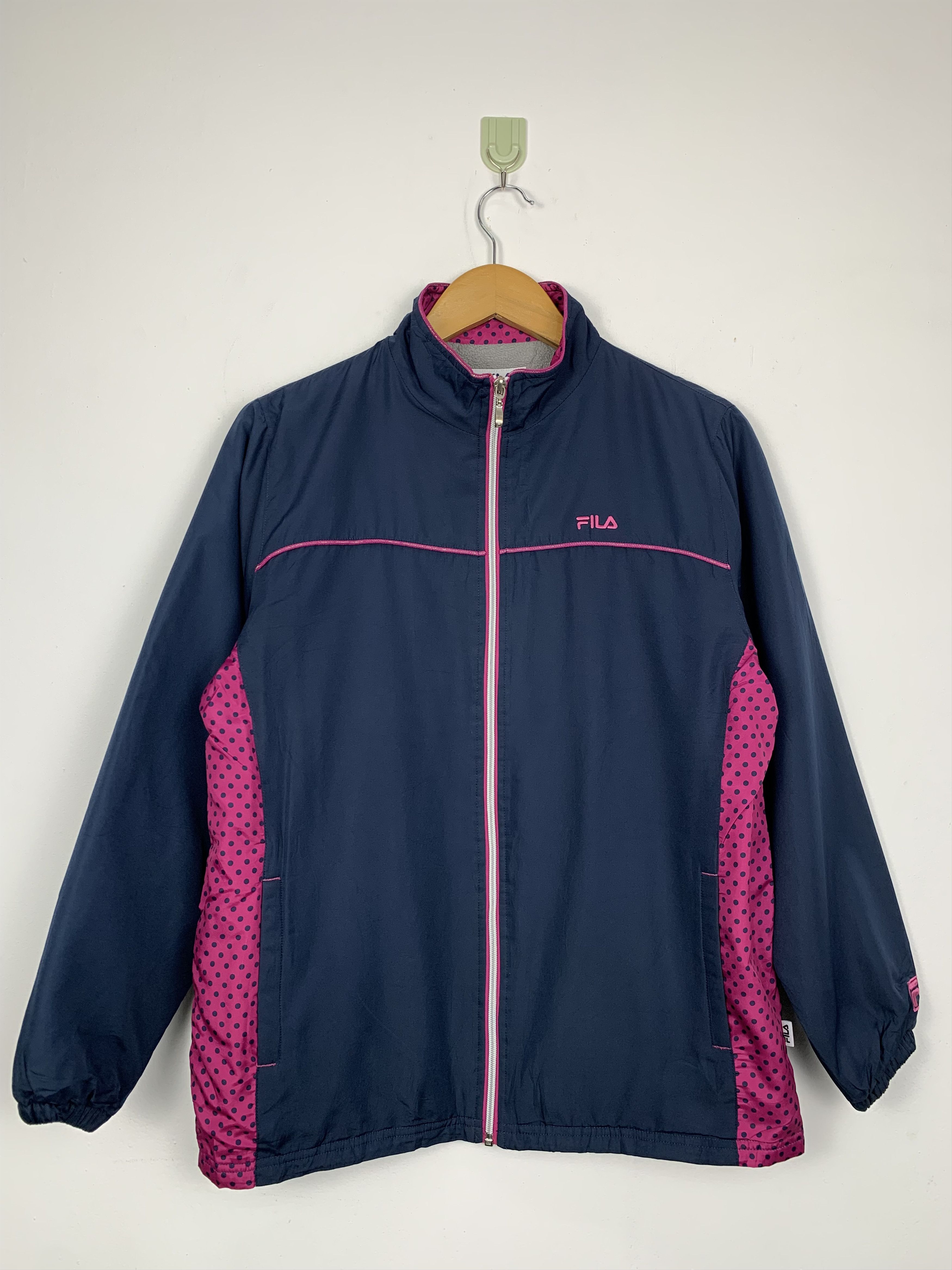 Fila × Vintage FILA Windbreaker Jacket Fleece Lining Size M / US 6-8 / IT 42-44 - 1 Thumbnail