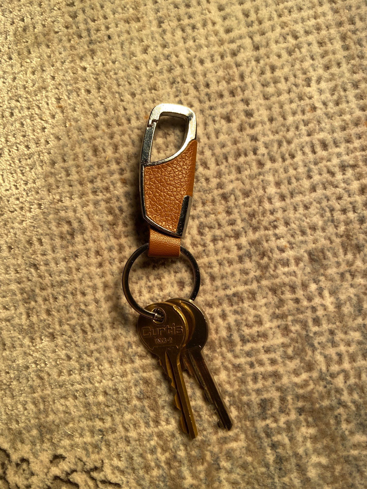 Jewelry Brown Color Metal Key Chain Size ONE SIZE - 2 Thumbnail
