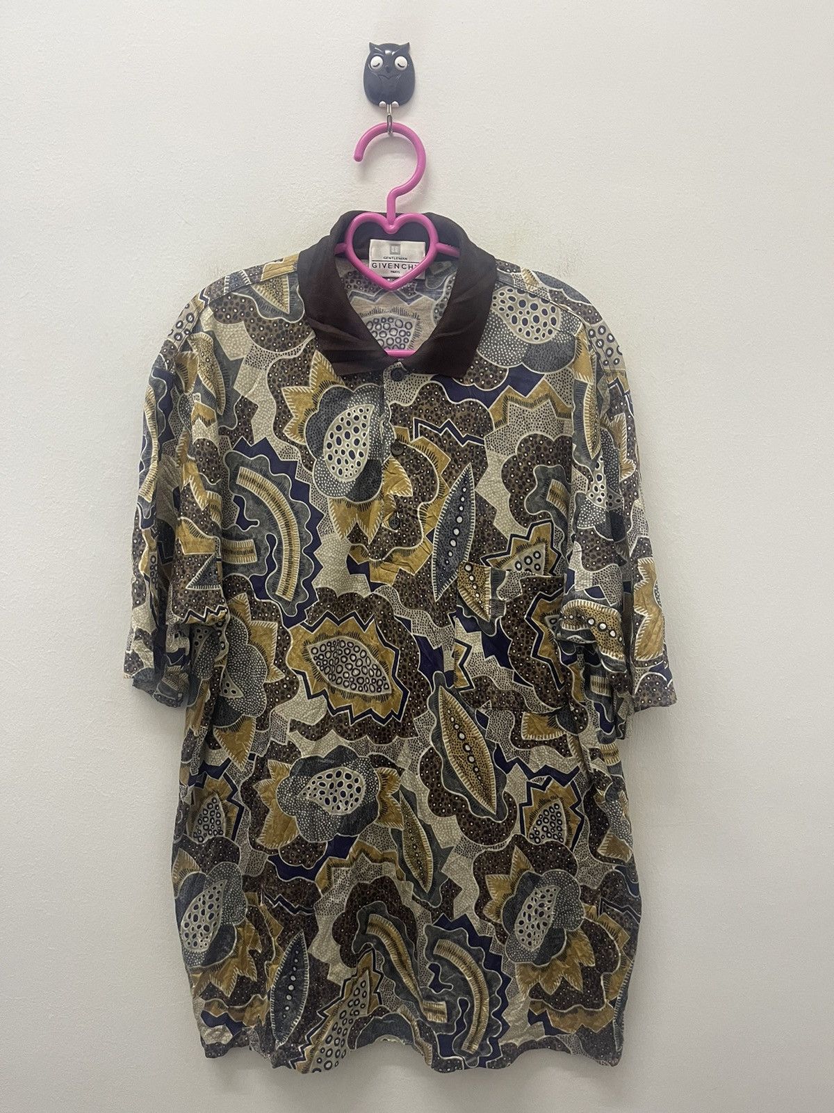 Givenchy Rare 90s Vintage GIVENCHY Gentleman Single Pocket Polo Size US L / EU 52-54 / 3 - 1 Thumbnail