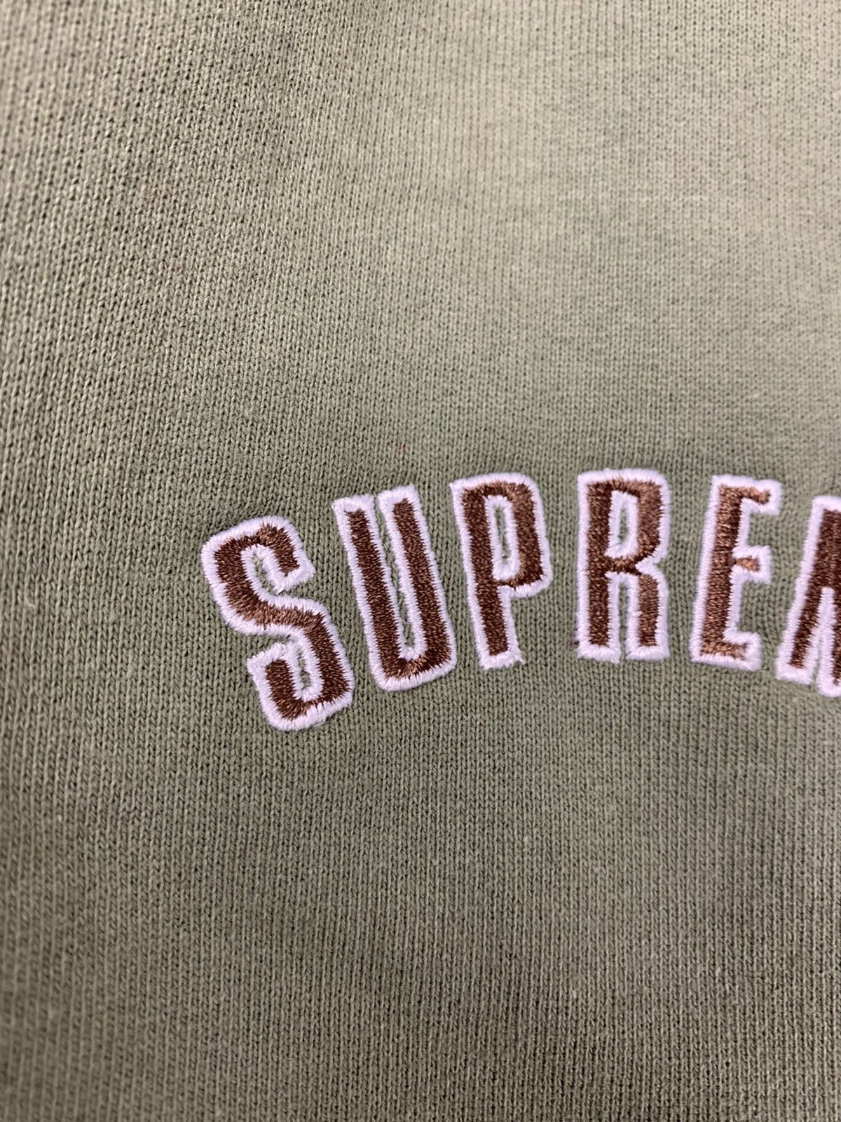 Supreme 2020 Supreme Split Sweatpants Olive Brown Medium Size US 32 / EU 48 - 3 Thumbnail