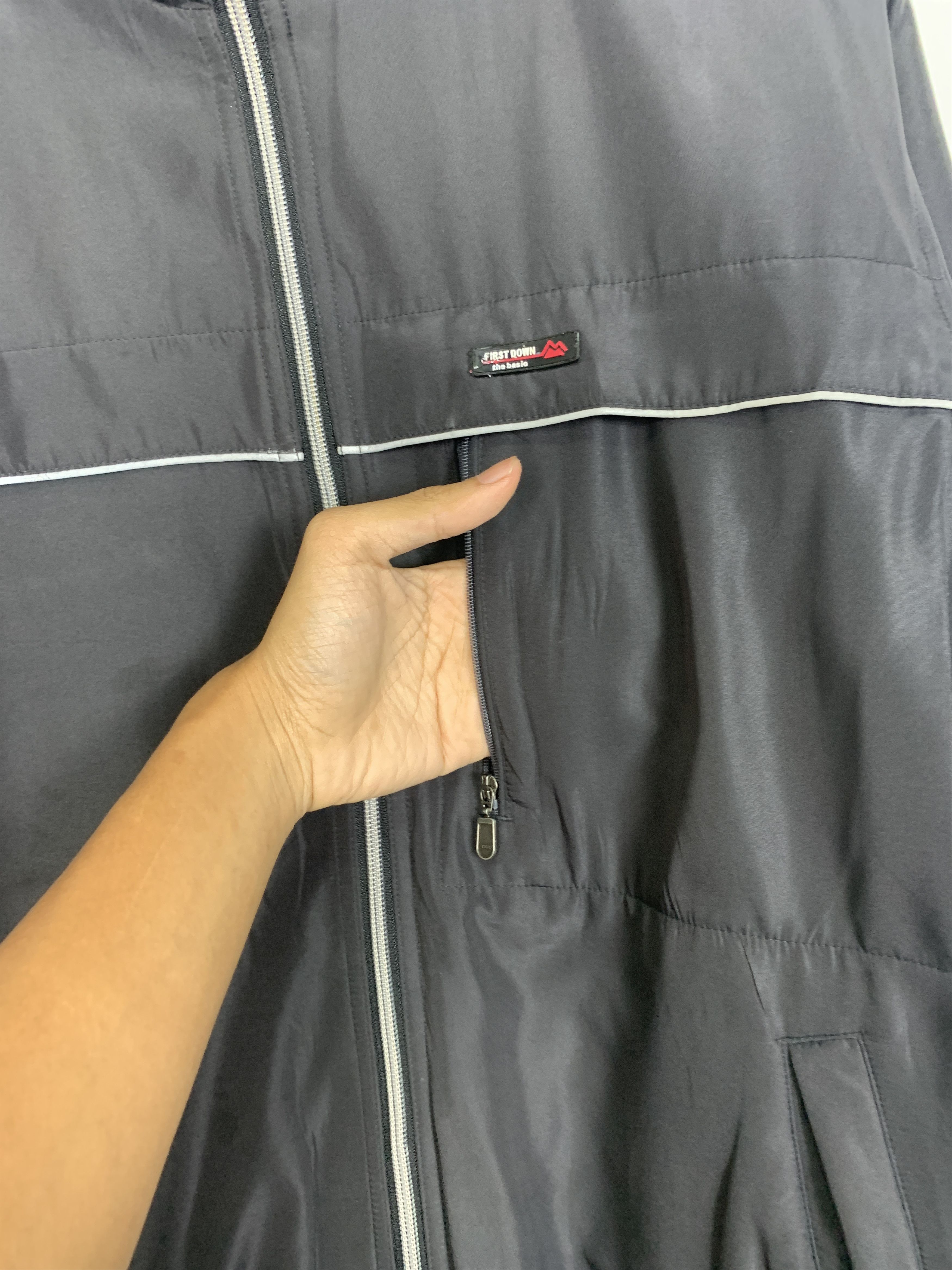 Japanese Brand Vintage First Down The Basic Quilted Lining Jacket J0865 Size US S / EU 44-46 / 1 - 16 Thumbnail