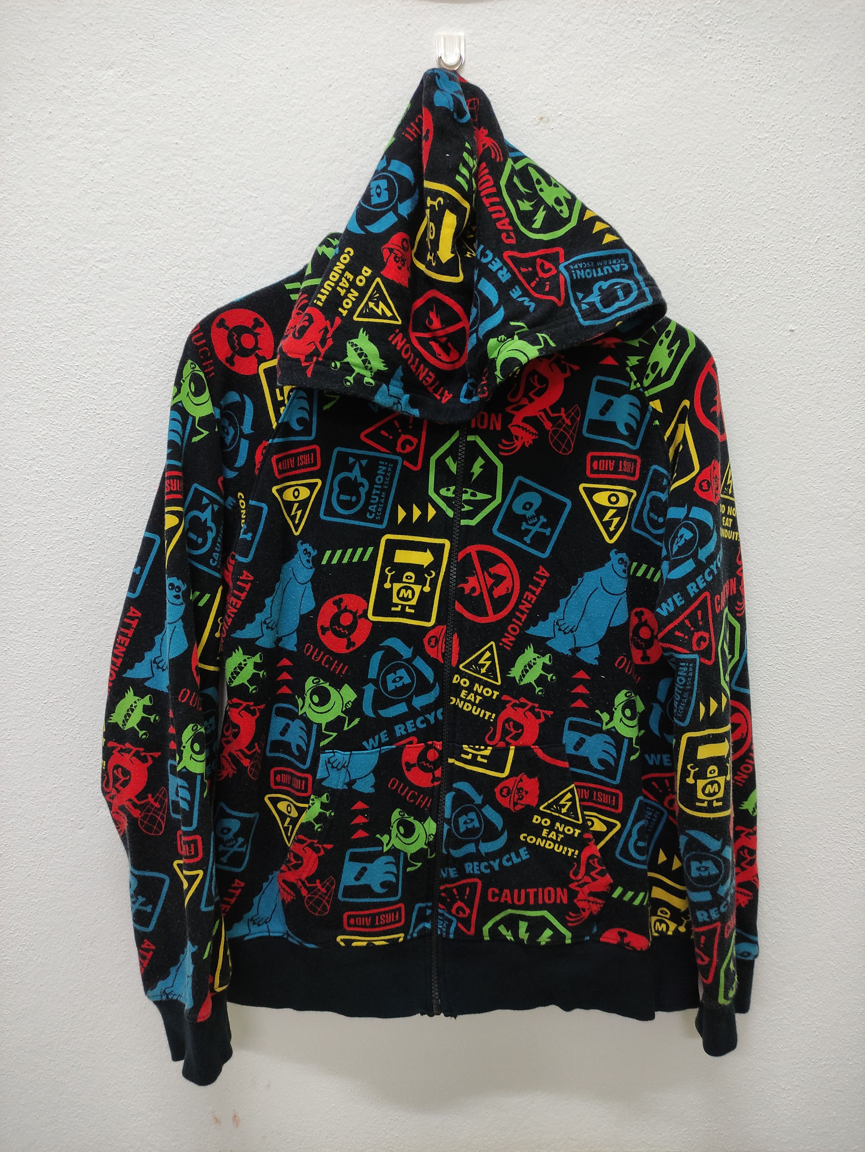 Disney Disney Resort Monster Inc Full Print Zip Up Hoodie Size US L / EU 52-54 / 3 - 1 Thumbnail