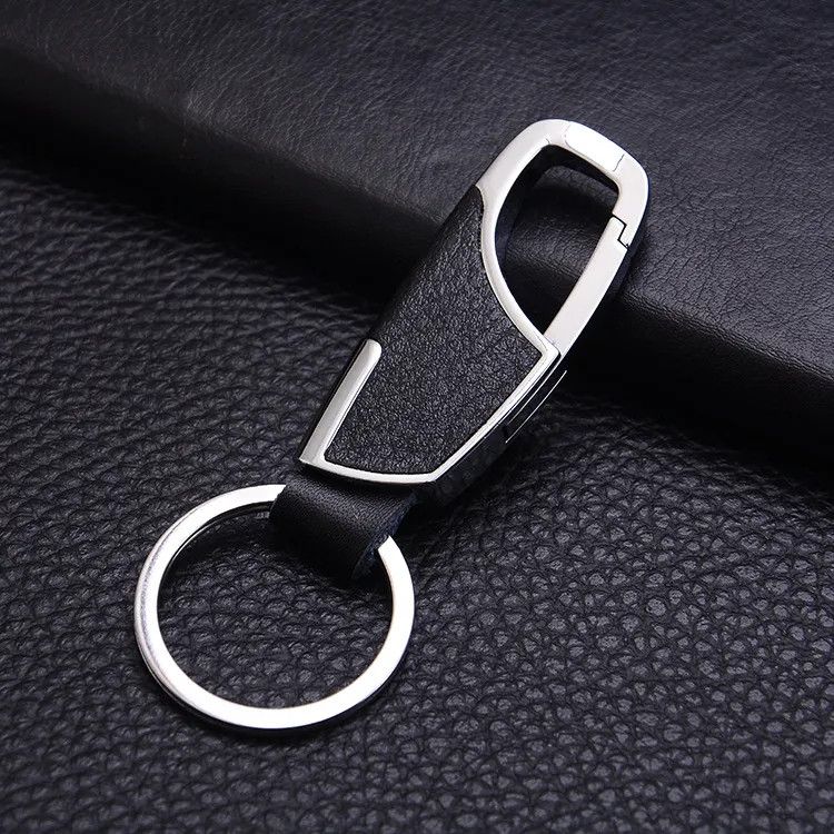 Jewelry Silver / Black Color Metal Key Chain Size ONE SIZE - 1 Thumbnail