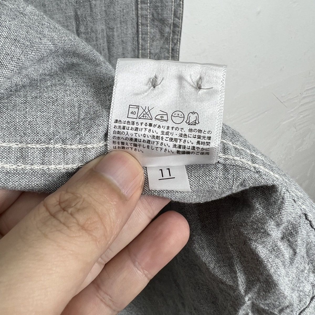 Uniqlo Vintage Uniqlo Shirt Button Up KM0002 Size US M / EU 48-50 / 2 - 7 Thumbnail