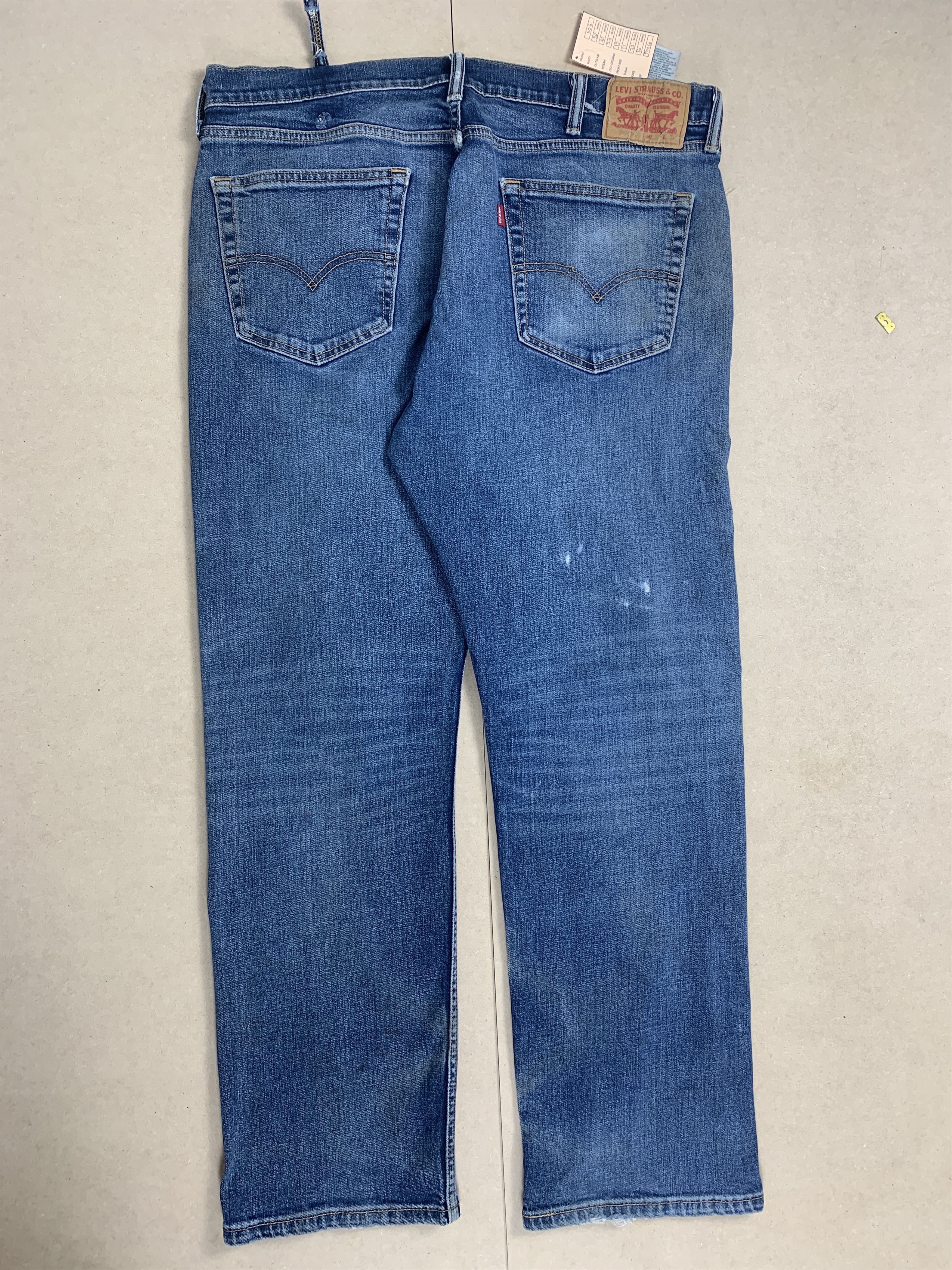 Levi's × Vintage Vintage LEVI'S 505 Men Regular Fit Distressed Mid Wash Jeans Size US 38 / EU 54 - 6 Thumbnail