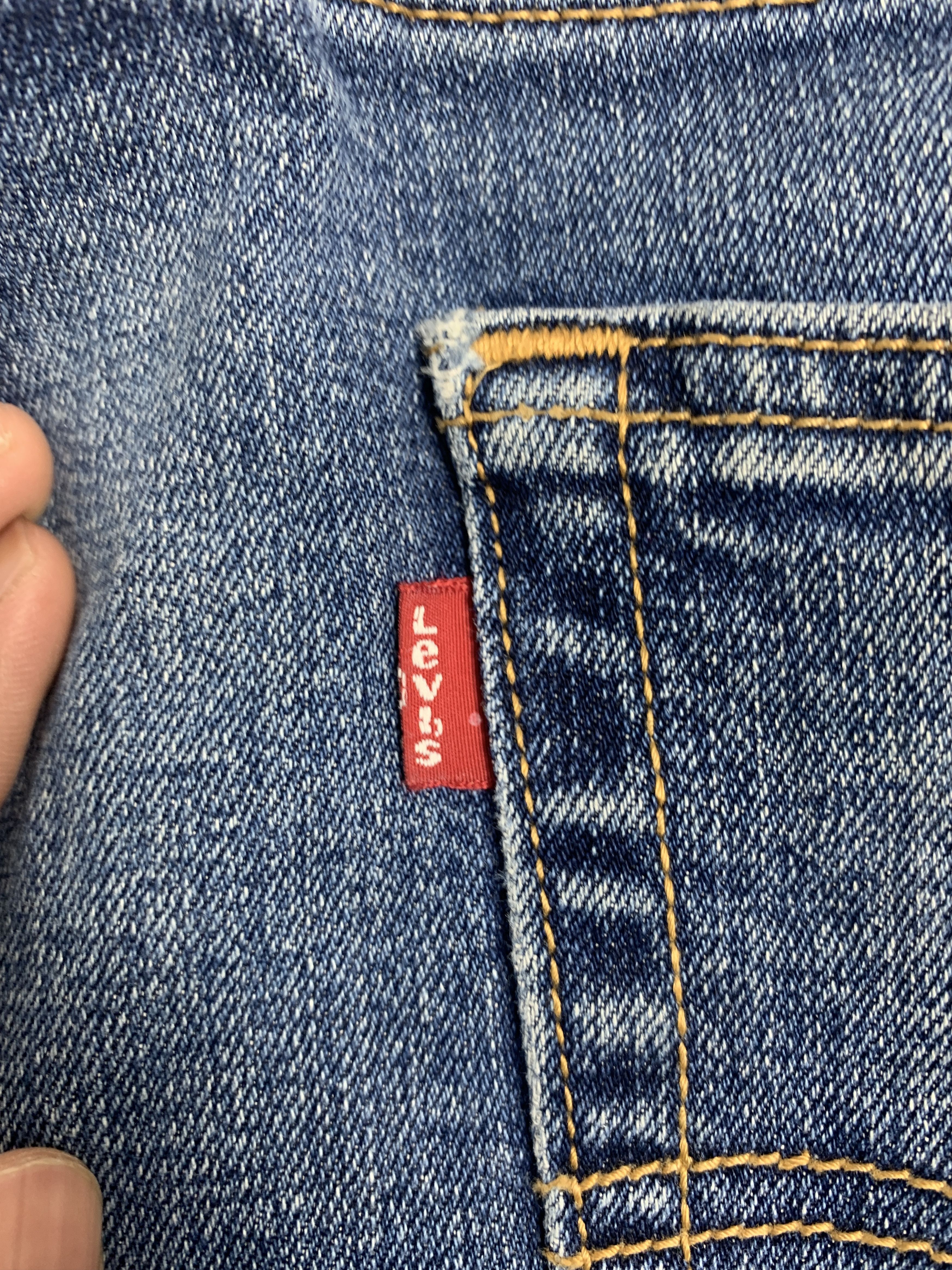 Levi's × Vintage Vintage LEVI'S 505 Men Regular Fit Distressed Mid Wash Jeans Size US 38 / EU 54 - 9 Thumbnail