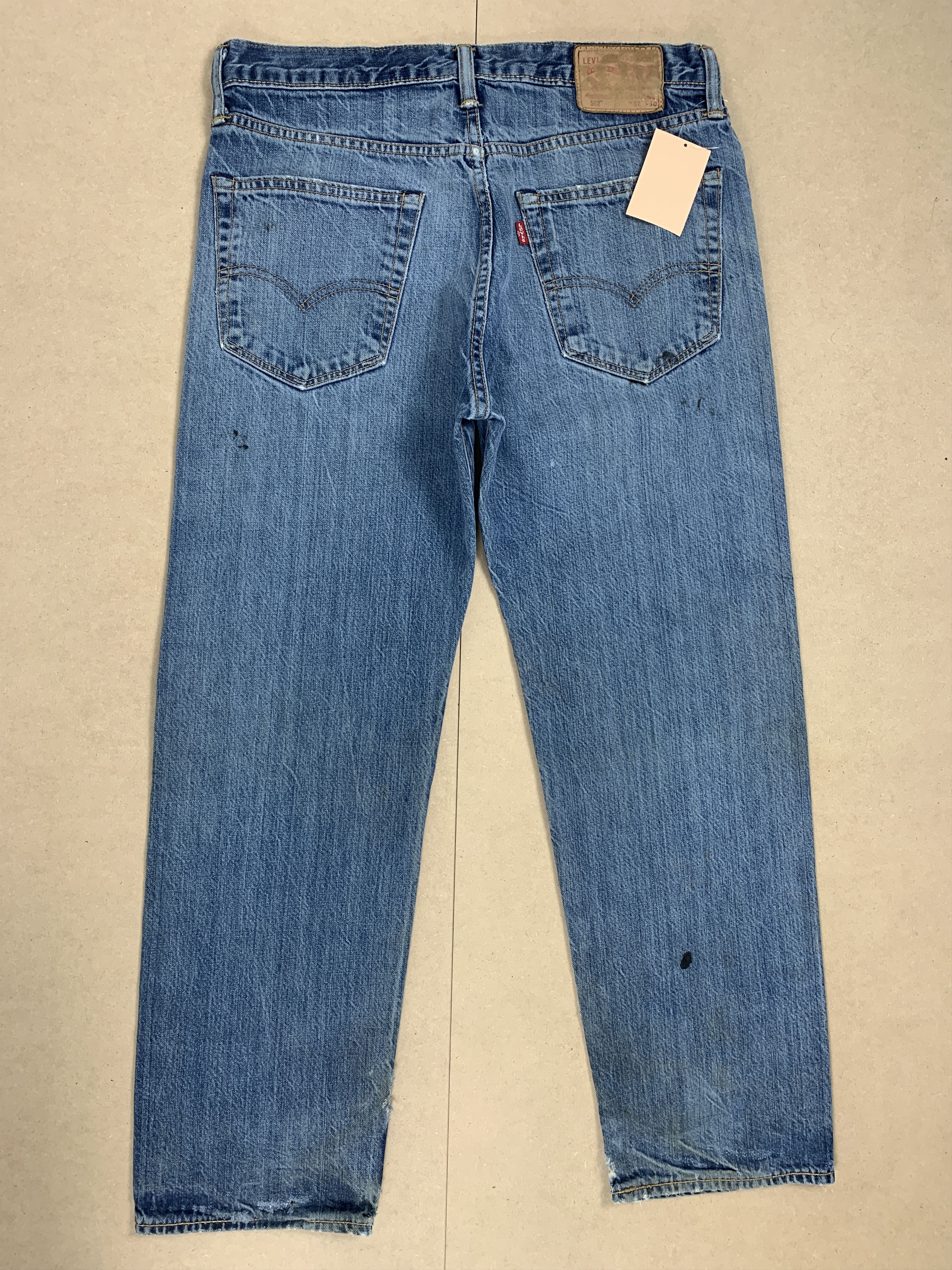 Levi's Vintage LEVI'S 562 Distressed Faded Loose Straight Jeans Size US 32 / EU 48 - 7 Thumbnail