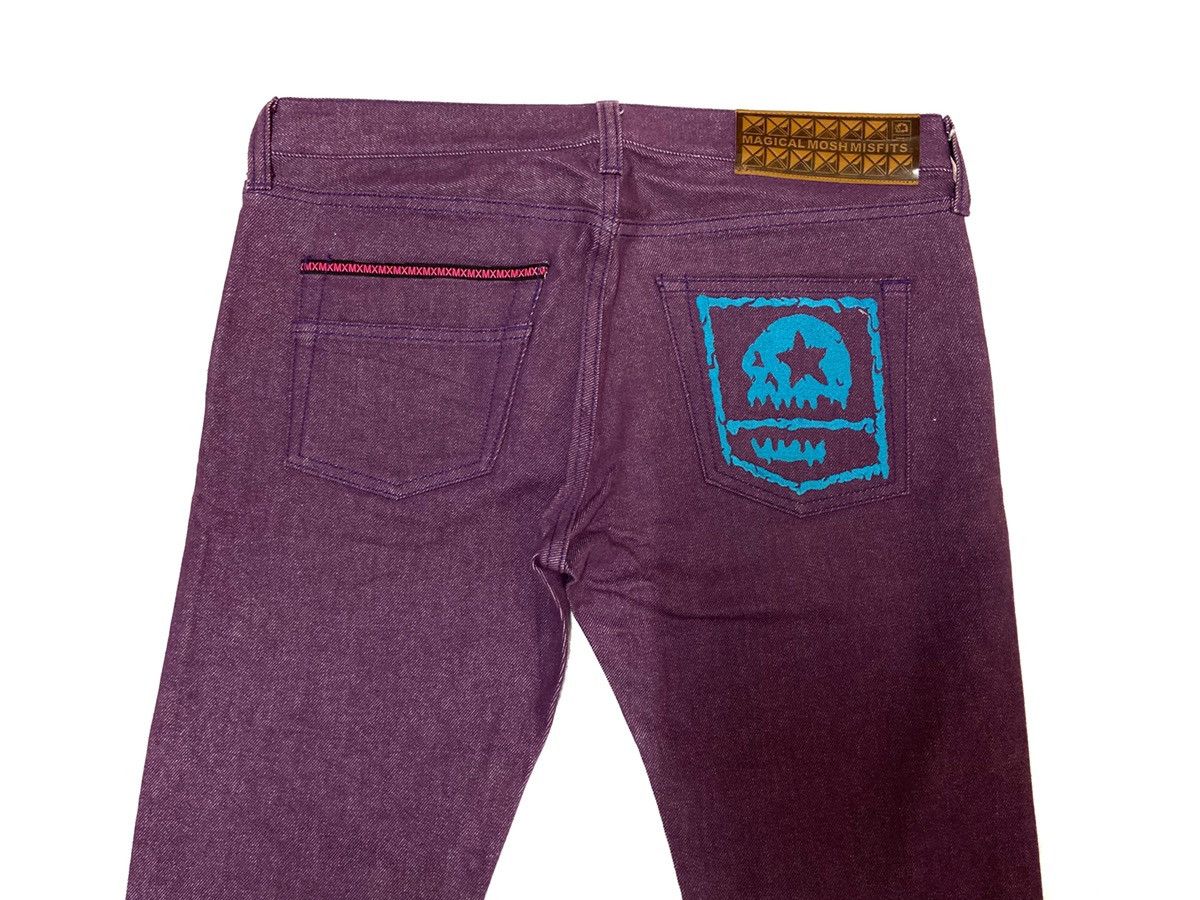 Japanese Brand × Misfits Deadstock🔥Japanese Magical Mosh Misfits MXMXM Skull Pants Size US 33 - 4 Thumbnail
