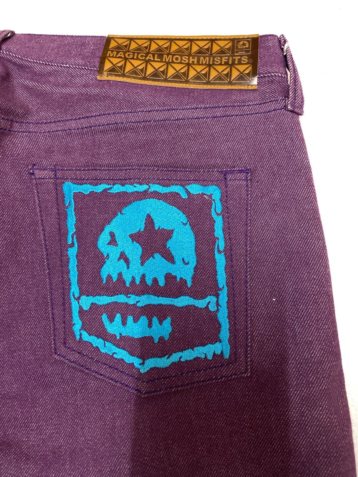 Japanese Brand × Misfits Deadstock🔥Japanese Magical Mosh Misfits MXMXM Skull Pants Size US 33 - 5 Thumbnail