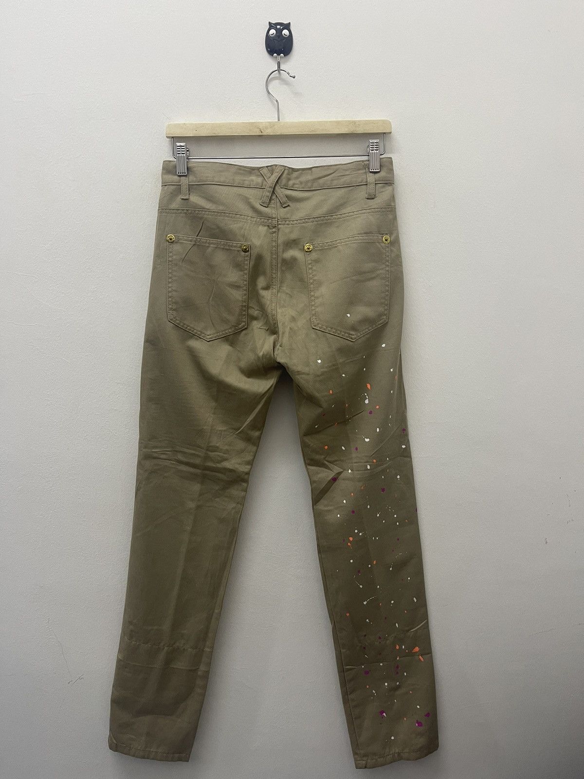 Japanese Brand Rare Vintage LB 03 Code 1995 Paint Splatter Streetwear Pant Size US 30 / EU 46 - 8 Thumbnail