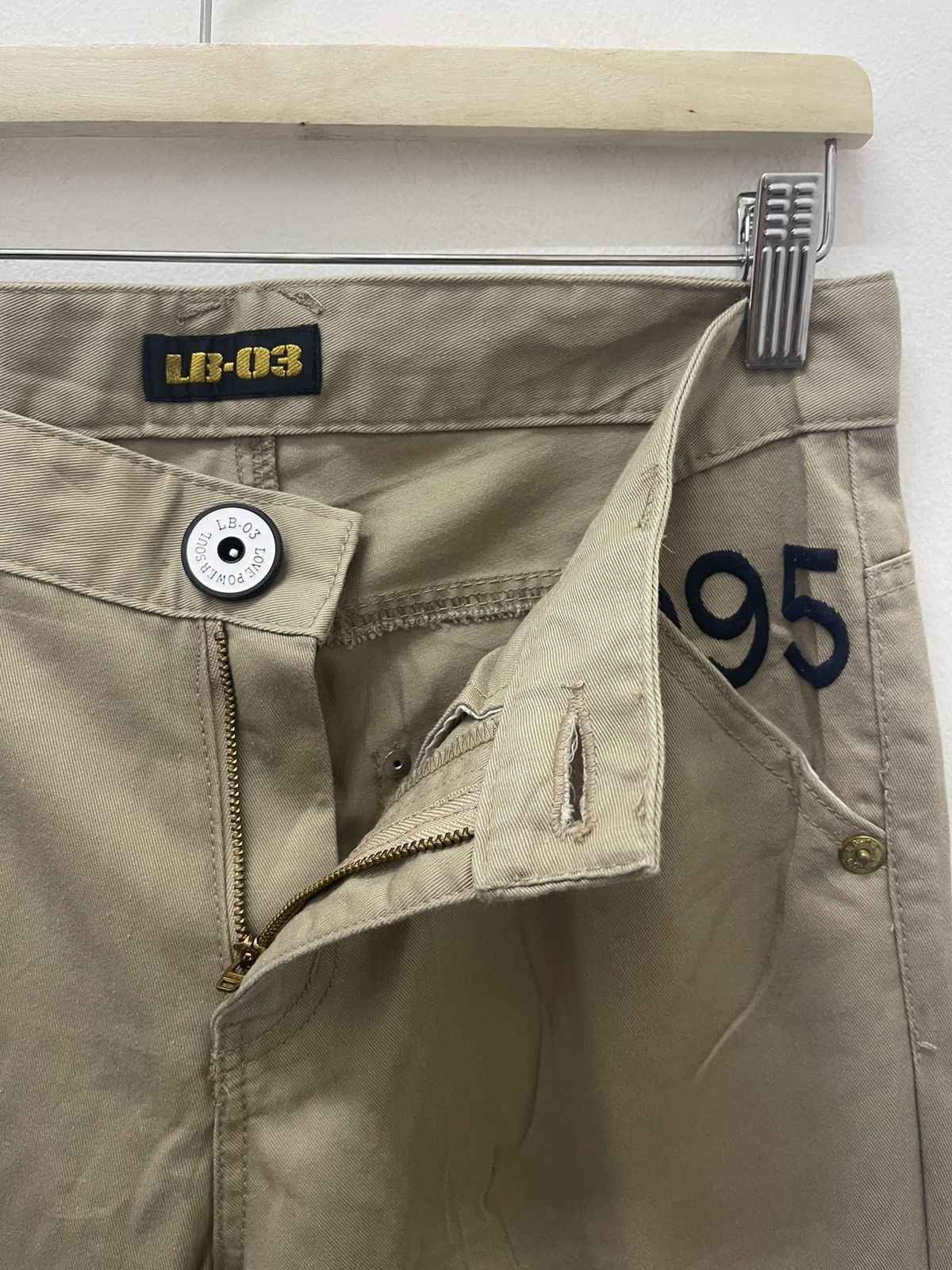 Japanese Brand Rare Vintage LB 03 Code 1995 Paint Splatter Streetwear Pant Size US 30 / EU 46 - 6 Thumbnail
