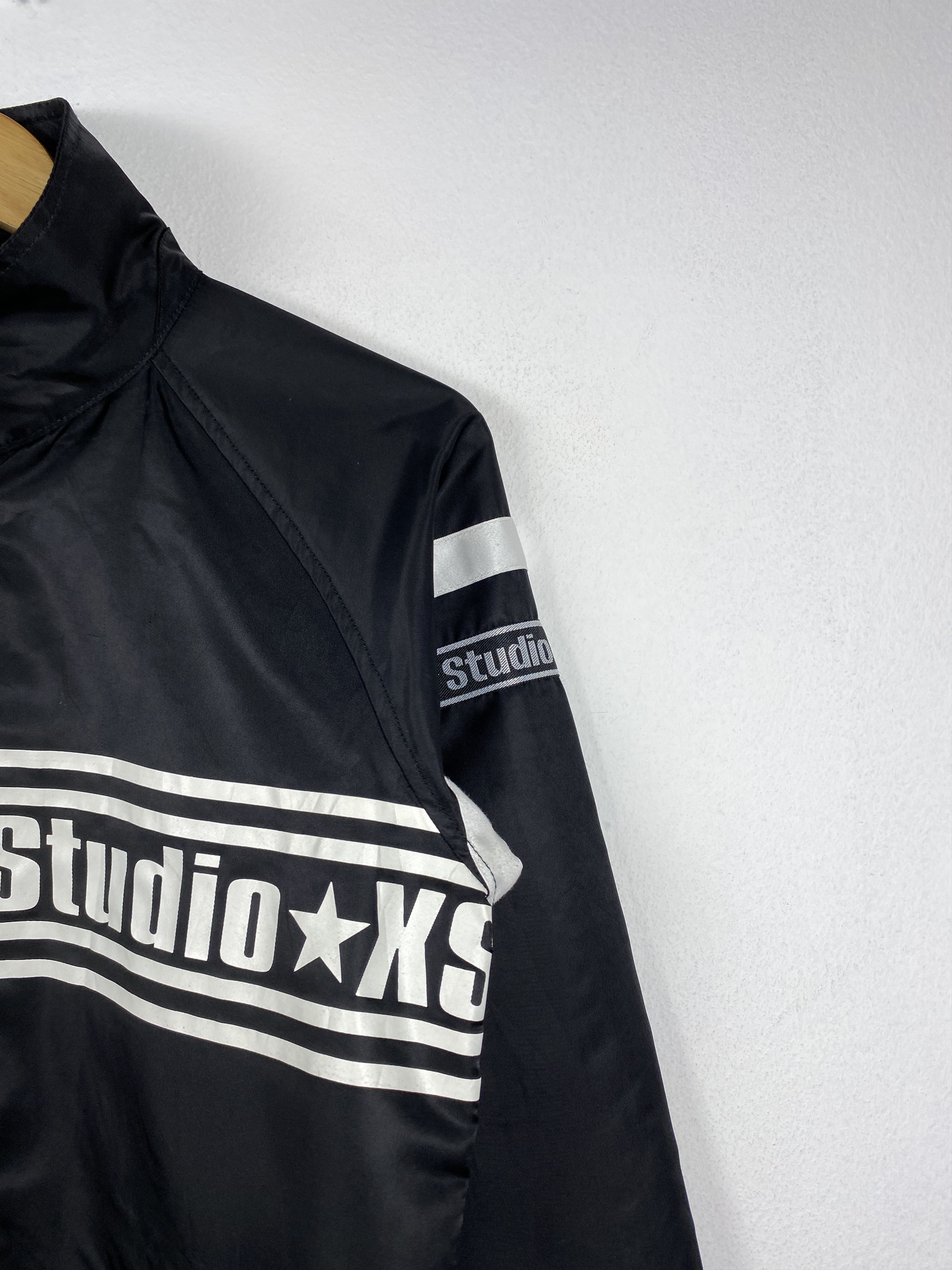 Japanese Brand × Vintage Vintage BA-TSUSTUDIO Button Up Windbreaker Jacket Size US S / EU 44-46 / 1 - 3 Thumbnail