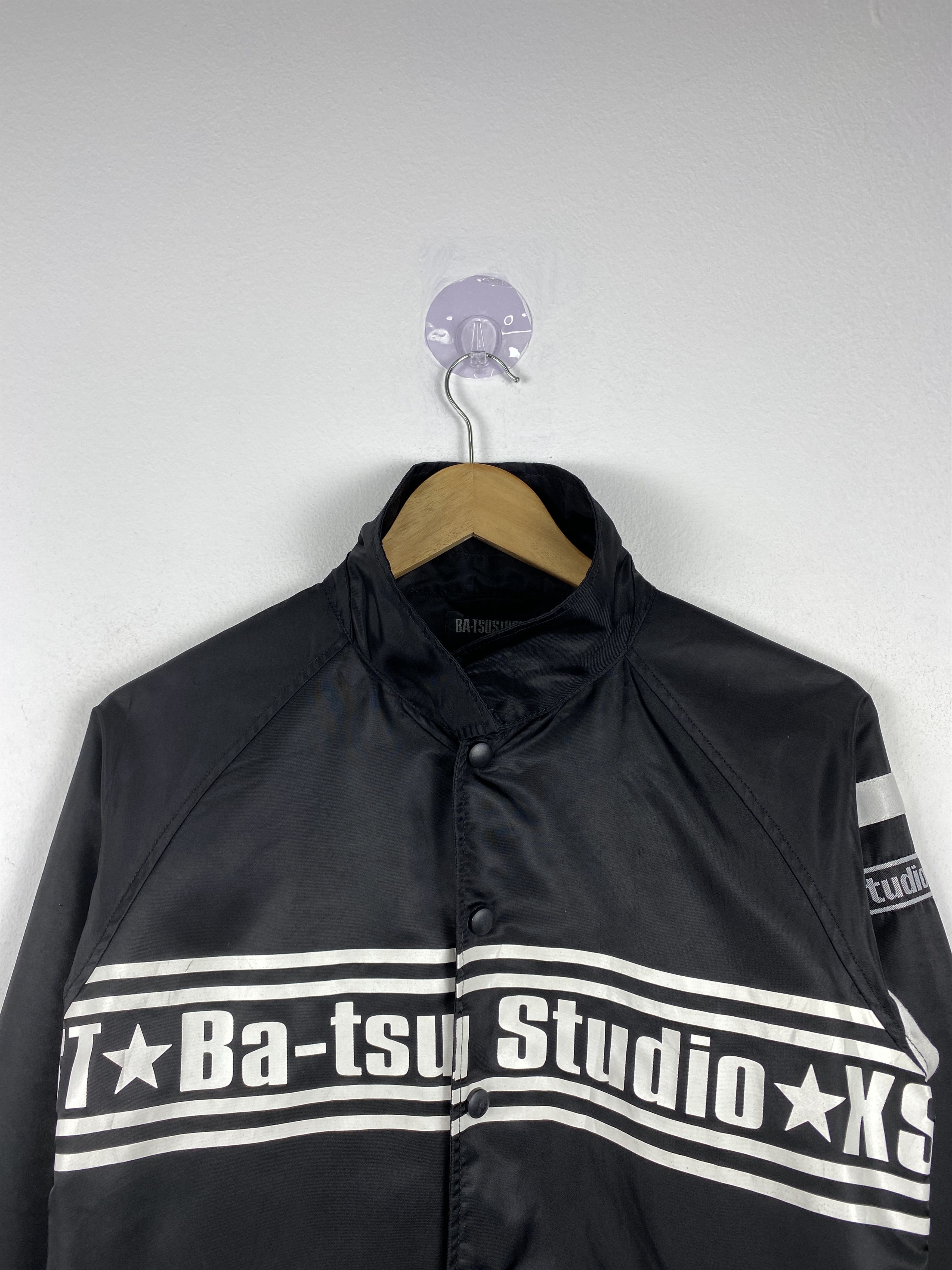 Japanese Brand × Vintage Vintage BA-TSUSTUDIO Button Up Windbreaker Jacket Size US S / EU 44-46 / 1 - 2 Thumbnail