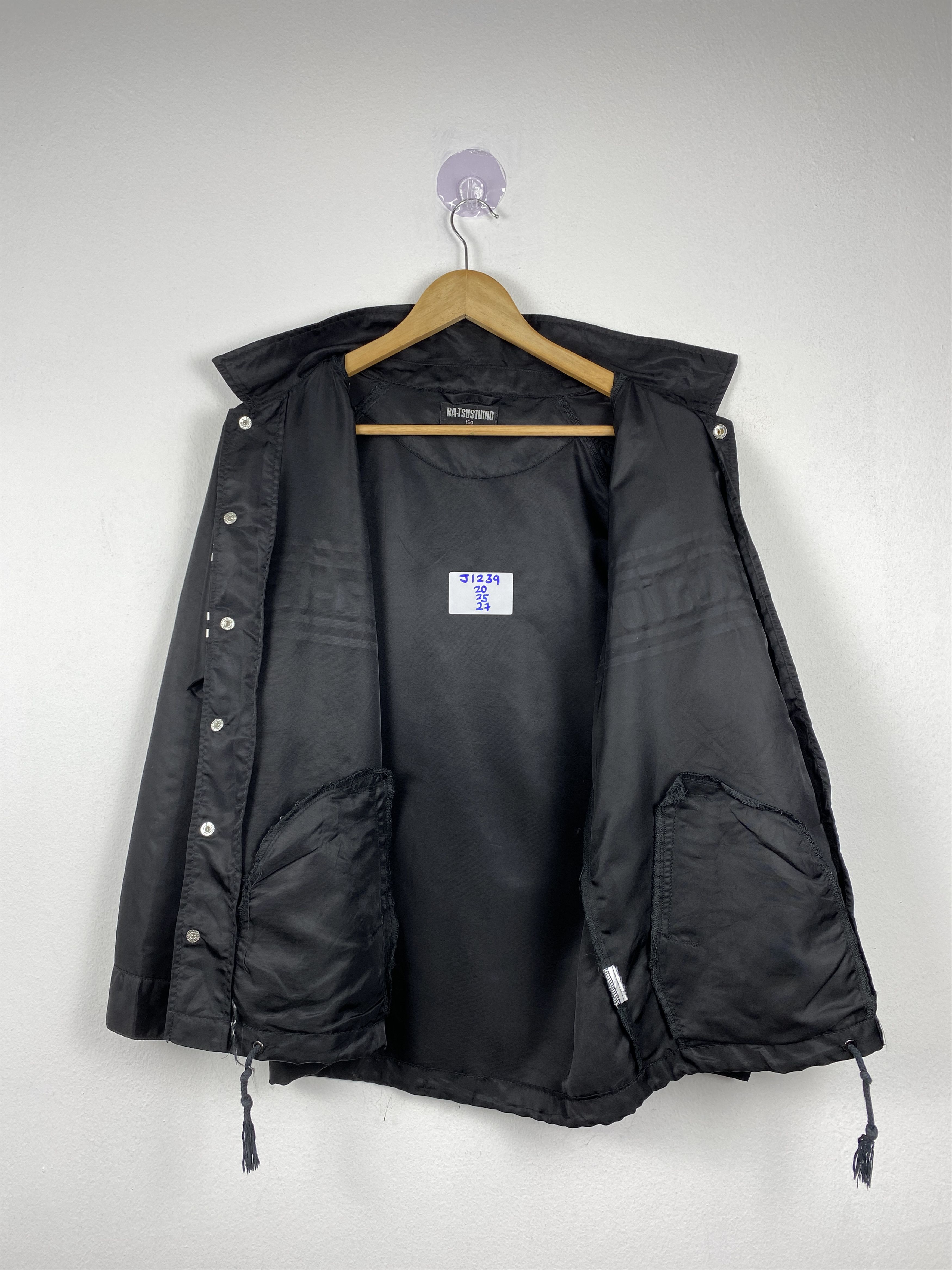 Japanese Brand × Vintage Vintage BA-TSUSTUDIO Button Up Windbreaker Jacket Size US S / EU 44-46 / 1 - 6 Thumbnail