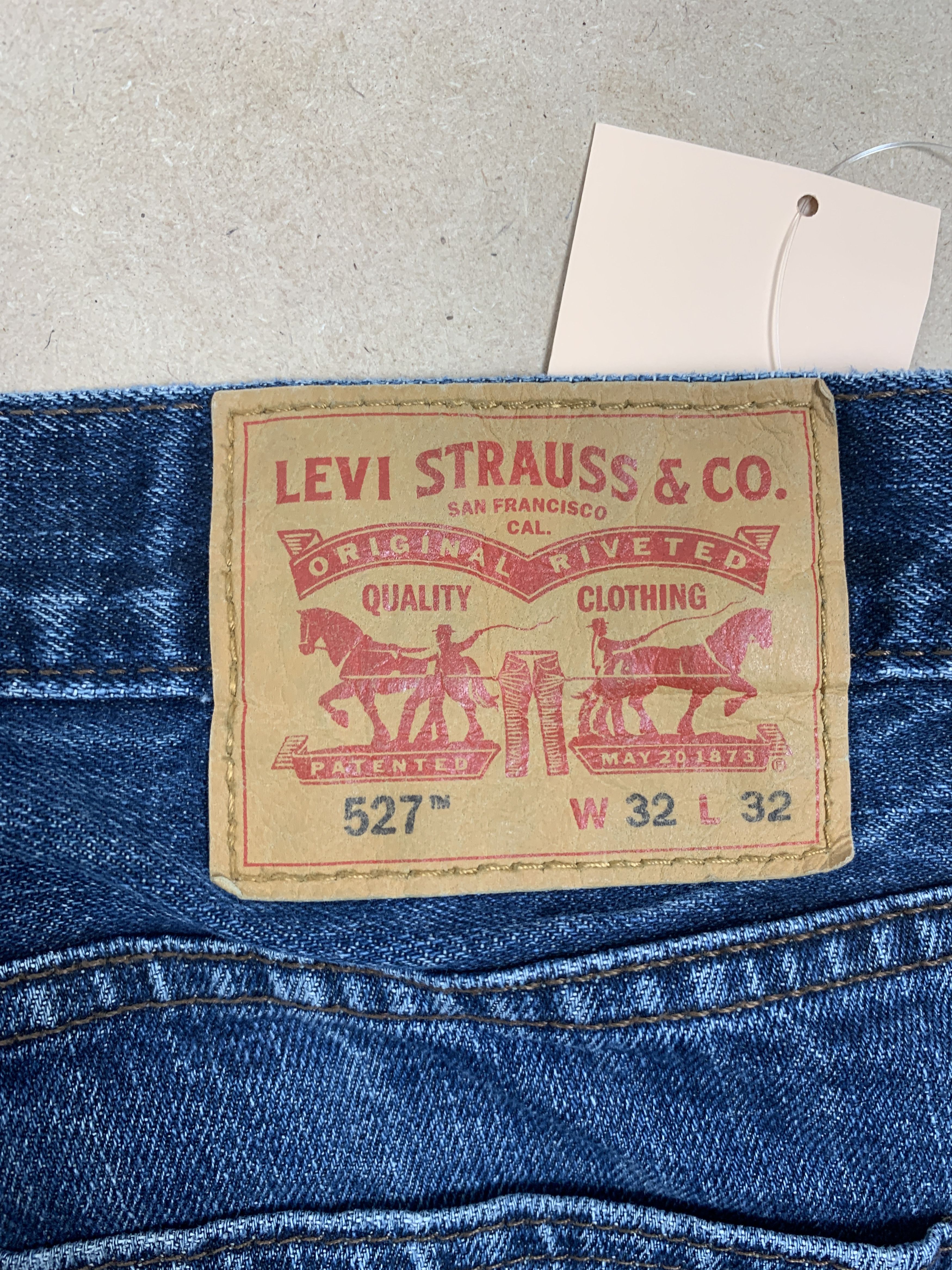 Levi's Vintage LEVI'S 527 Boot Cut Flare Faded Jeans P0246 Size US 31 - 8 Thumbnail