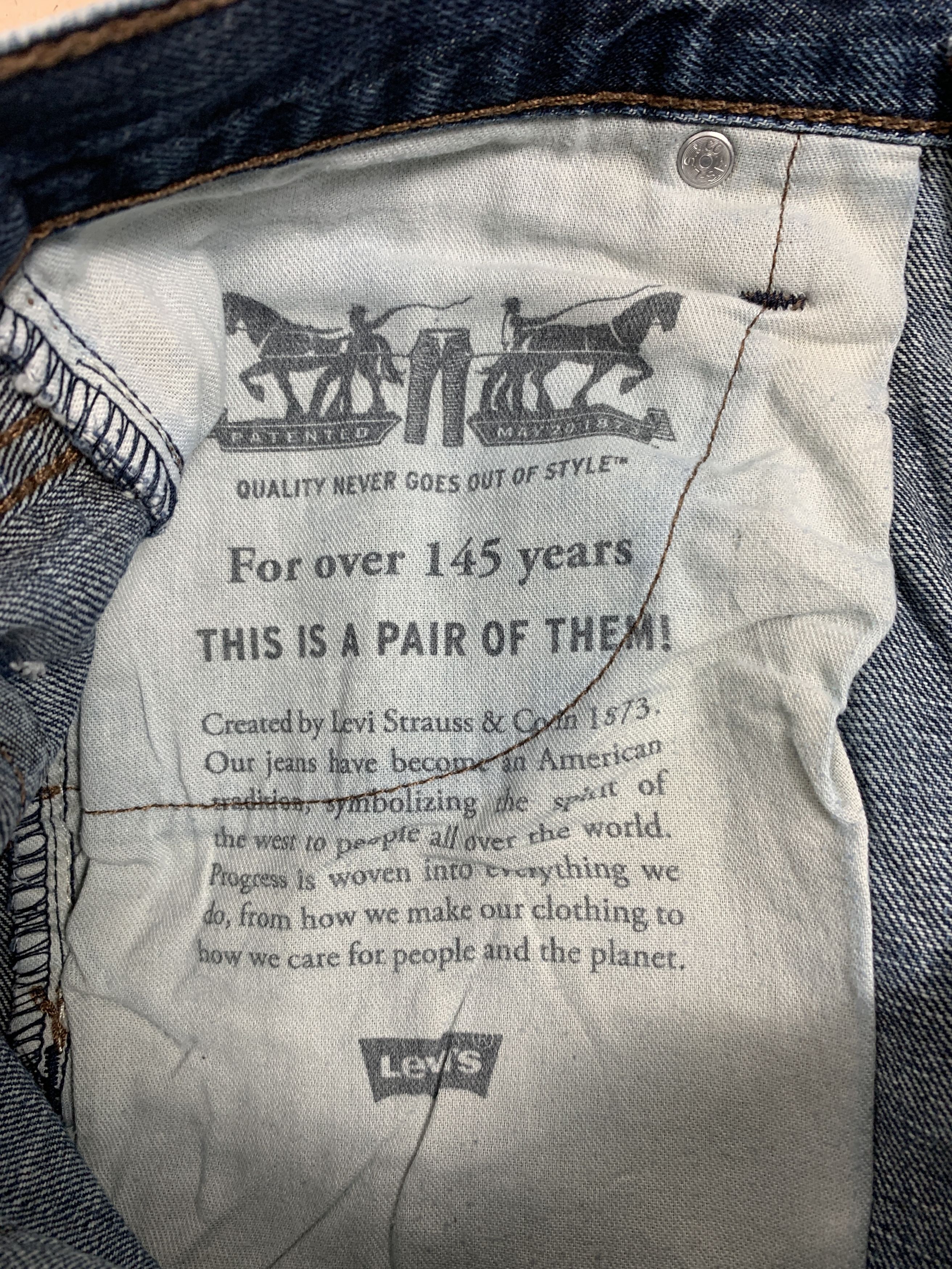 Levi's Vintage LEVI'S 527 Boot Cut Flare Faded Jeans P0246 Size US 31 - 13 Thumbnail