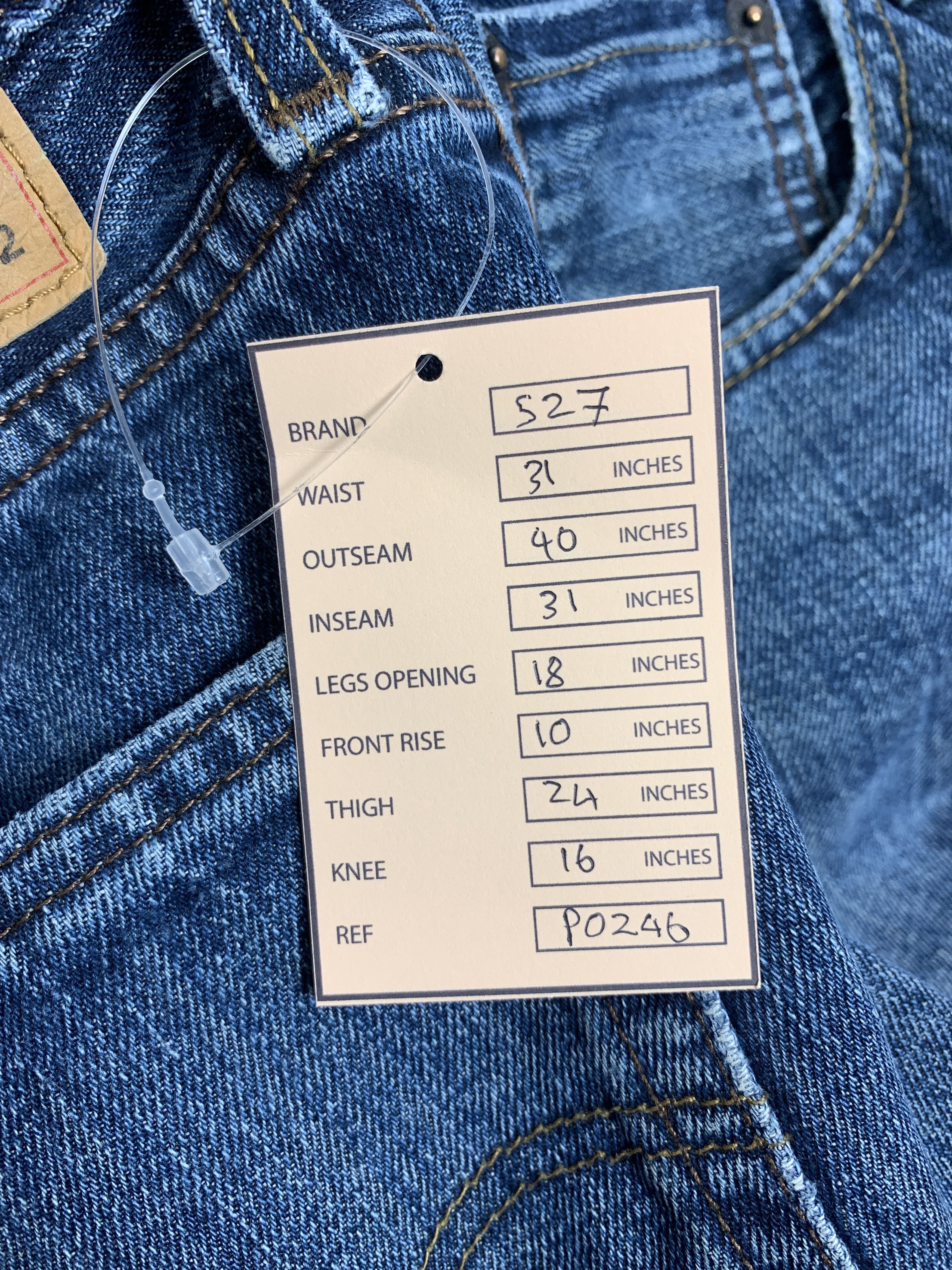 Levi's Vintage LEVI'S 527 Boot Cut Flare Faded Jeans P0246 Size US 31 - 19 Thumbnail