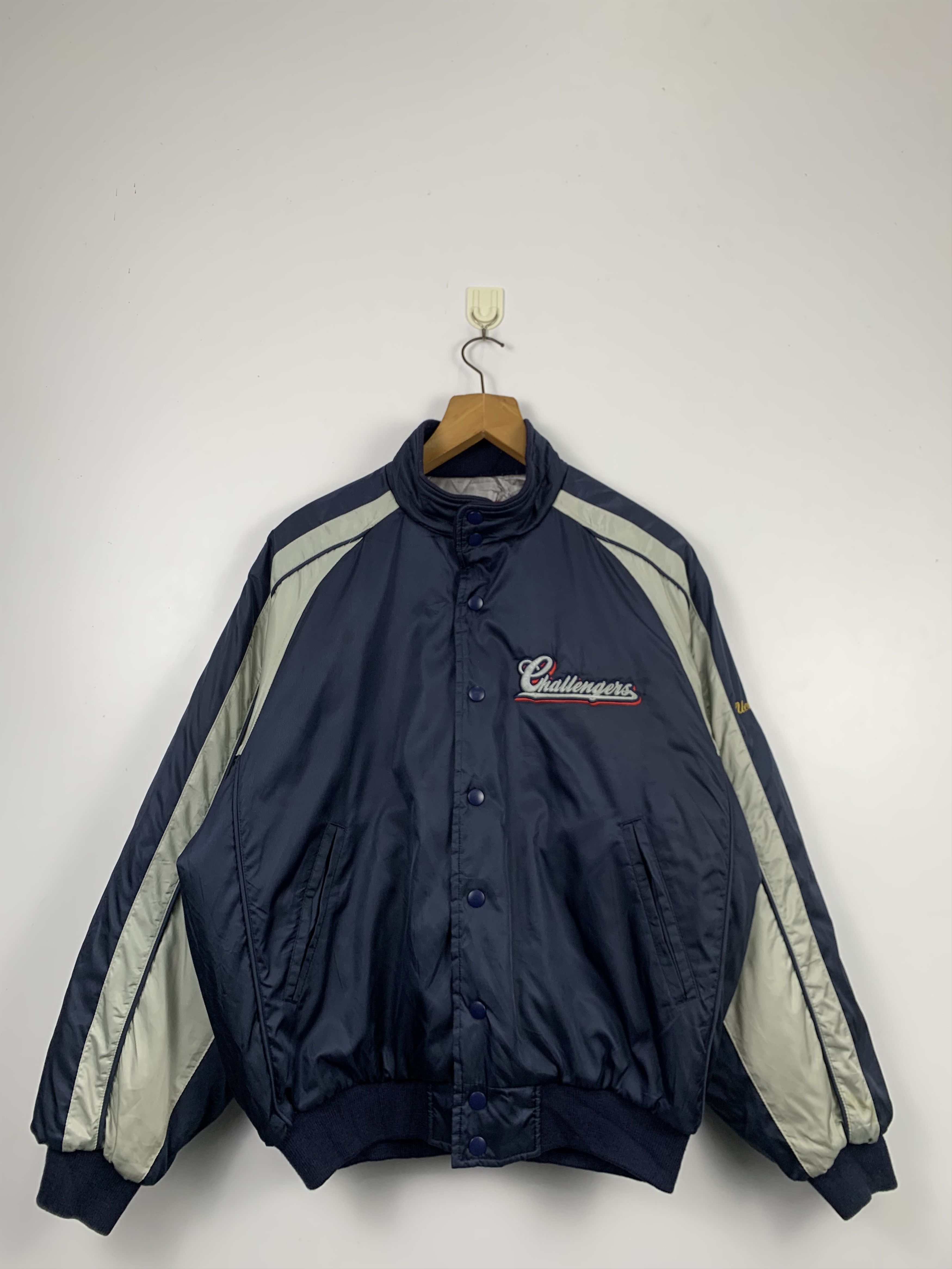 MLB Vintage Rawlings Challengers Baseball Coat Jacket J0352 Size US L / EU 52-54 / 3 - 1 Thumbnail