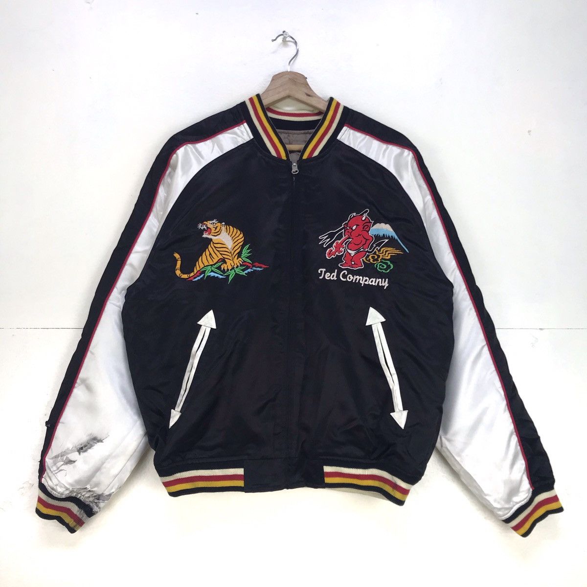 Tedman Rare🔥Sukajan Tedman Ted Company Reversible Jacket Size US M / EU 48-50 / 2 - 2 Thumbnail