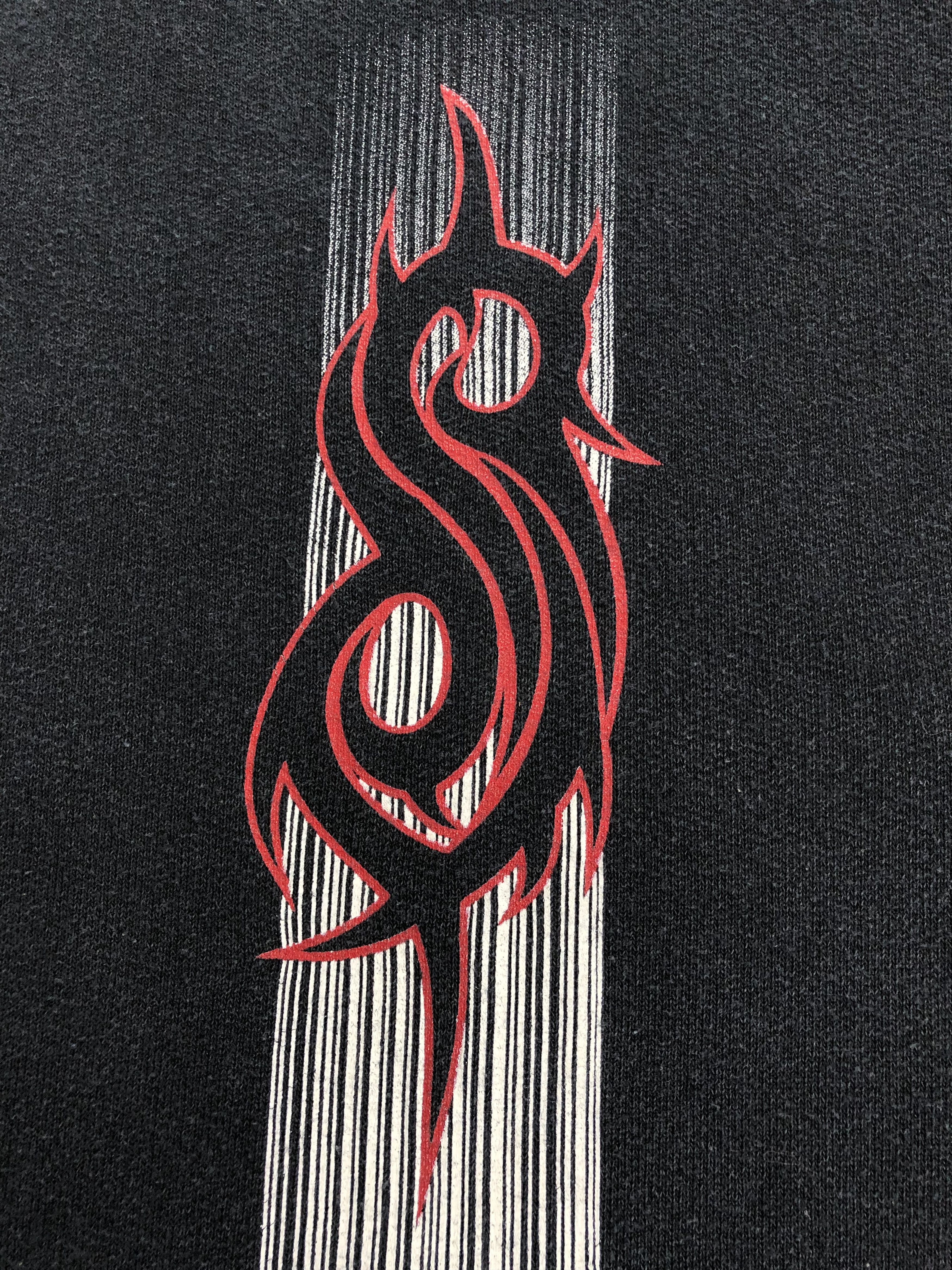 Band Tees Vintage 00s Slipknot faded hoodie (Marilyn Manson Death) Size US XXL / EU 58 / 5 - 15 Thumbnail