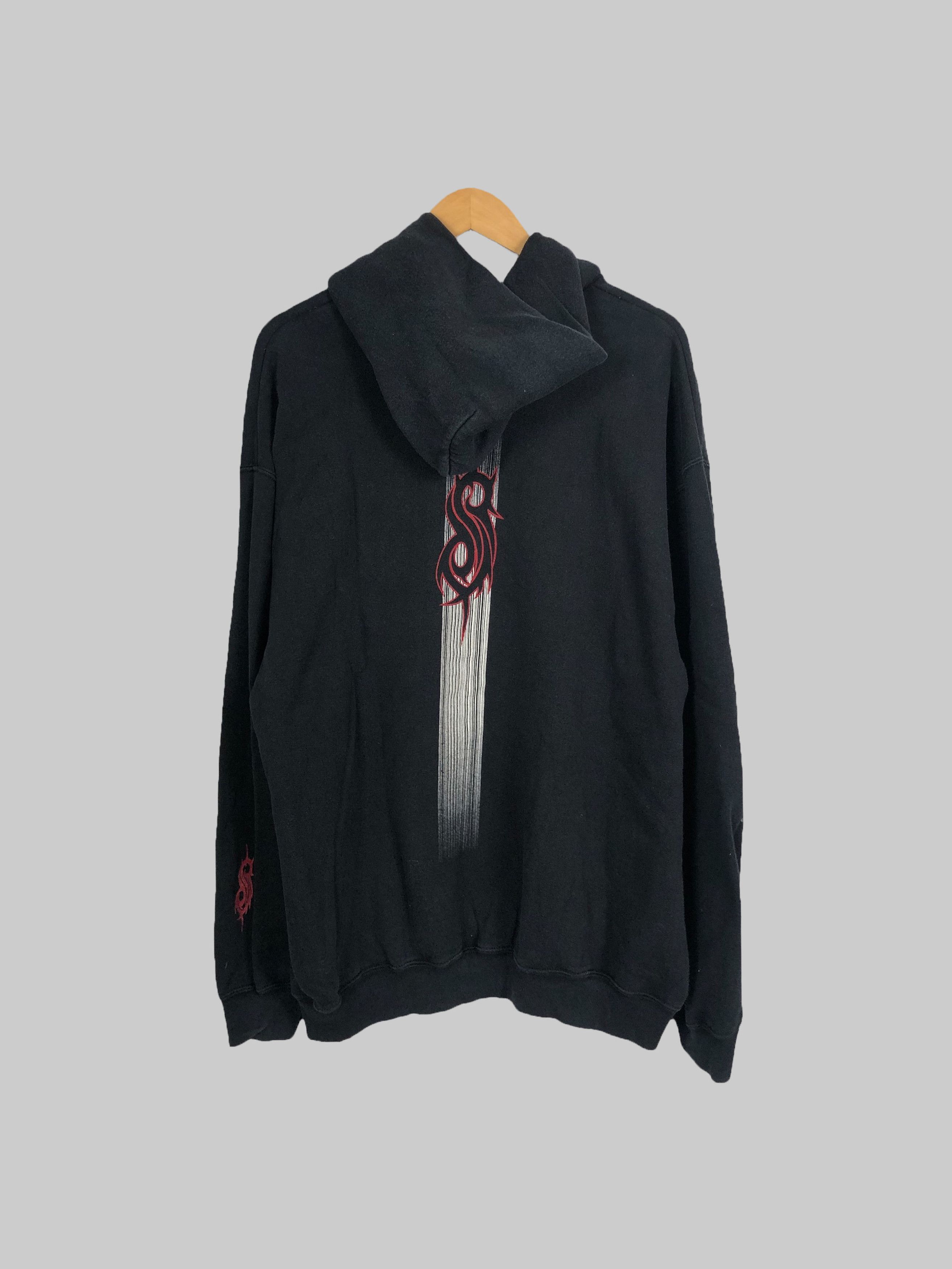 Band Tees Vintage 00s Slipknot faded hoodie (Marilyn Manson Death) Size US XXL / EU 58 / 5 - 2 Thumbnail