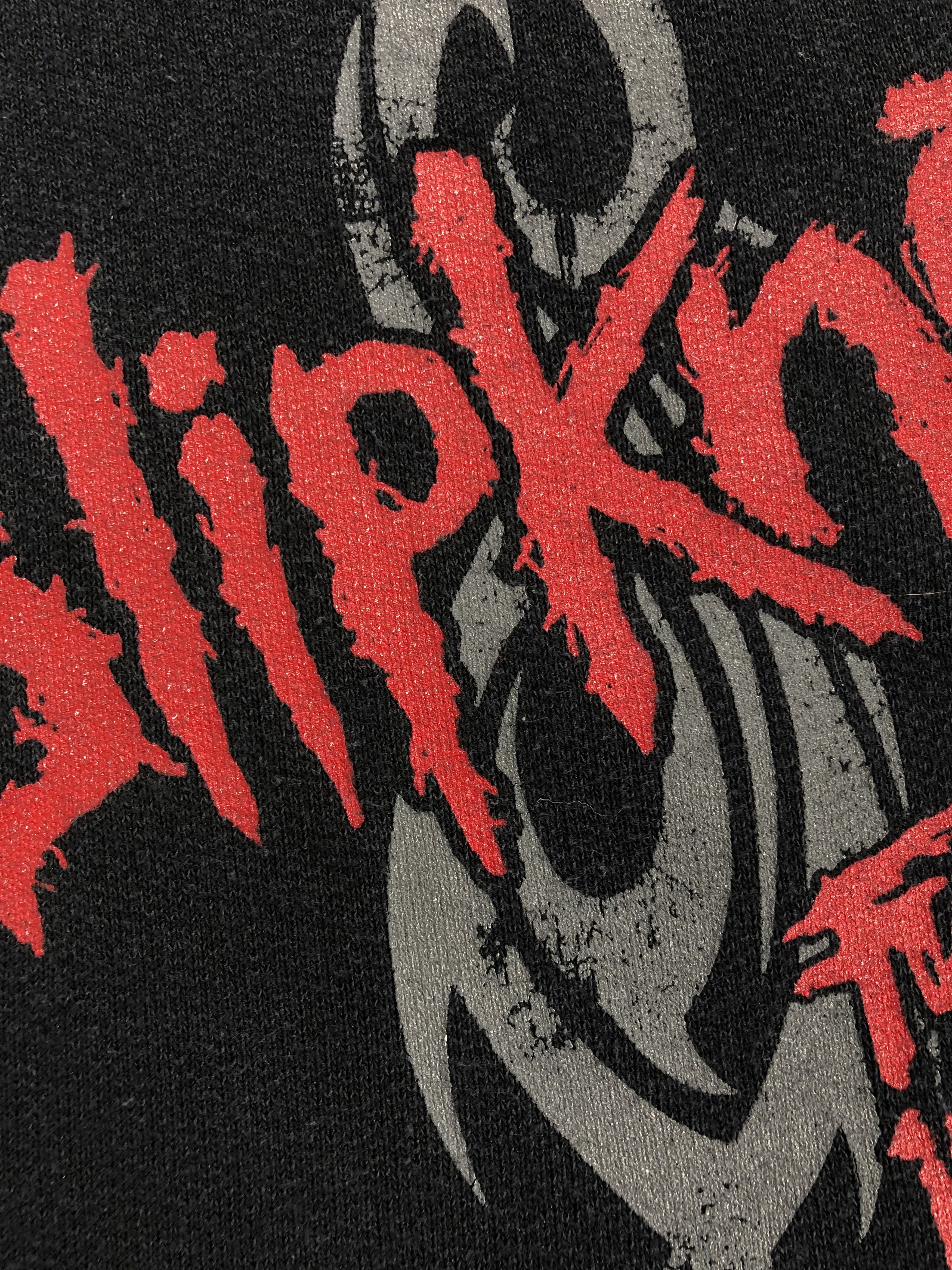 Band Tees Vintage 00s Slipknot faded hoodie (Marilyn Manson Death) Size US XXL / EU 58 / 5 - 7 Thumbnail