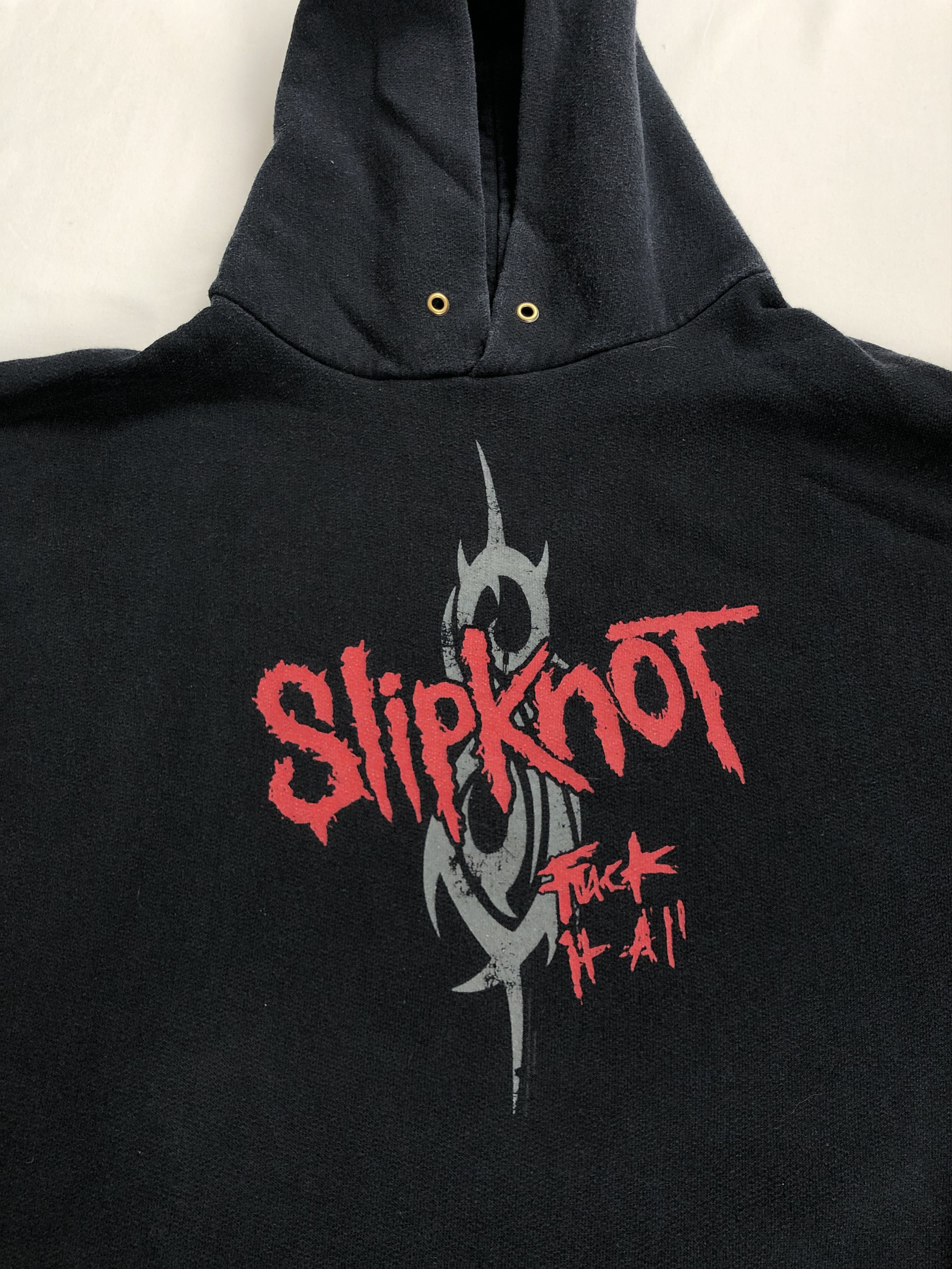 Band Tees Vintage 00s Slipknot faded hoodie (Marilyn Manson Death) Size US XXL / EU 58 / 5 - 6 Thumbnail