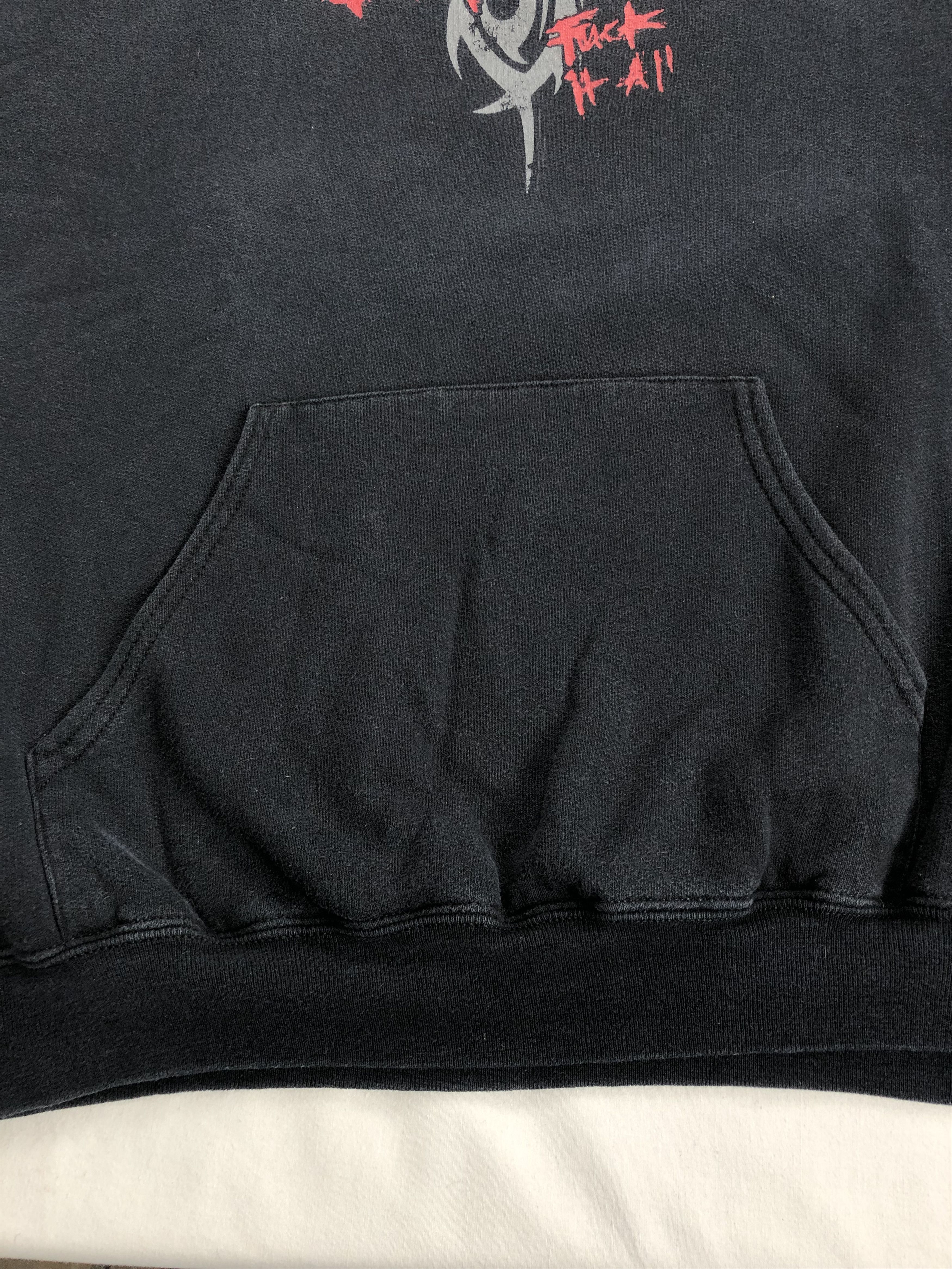 Band Tees Vintage 00s Slipknot faded hoodie (Marilyn Manson Death) Size US XXL / EU 58 / 5 - 9 Thumbnail