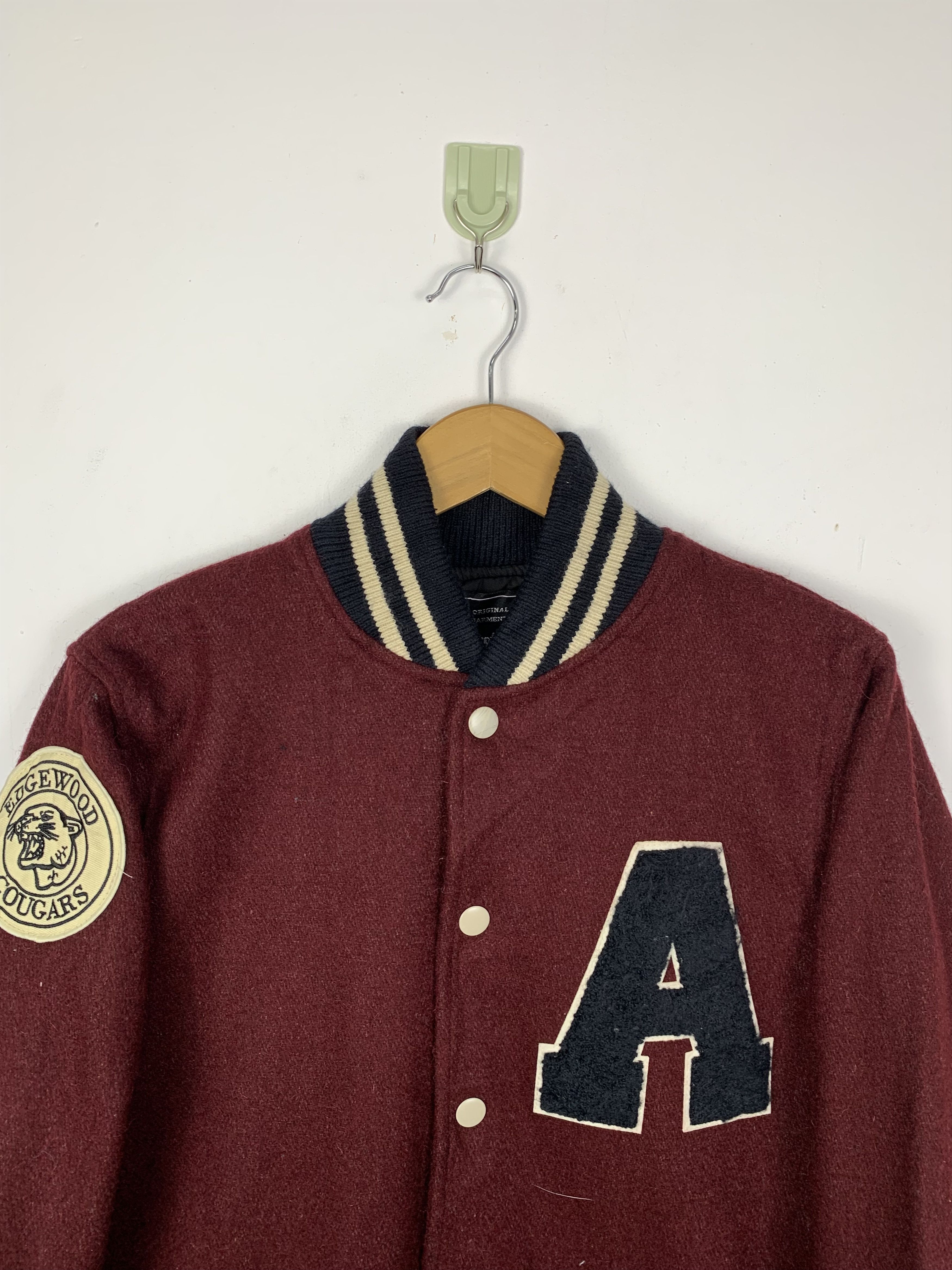 Japanese Brand Vintage TEMPTATION Varsity Button Patches Jacket J0703 Size US M / EU 48-50 / 2 - 2 Thumbnail