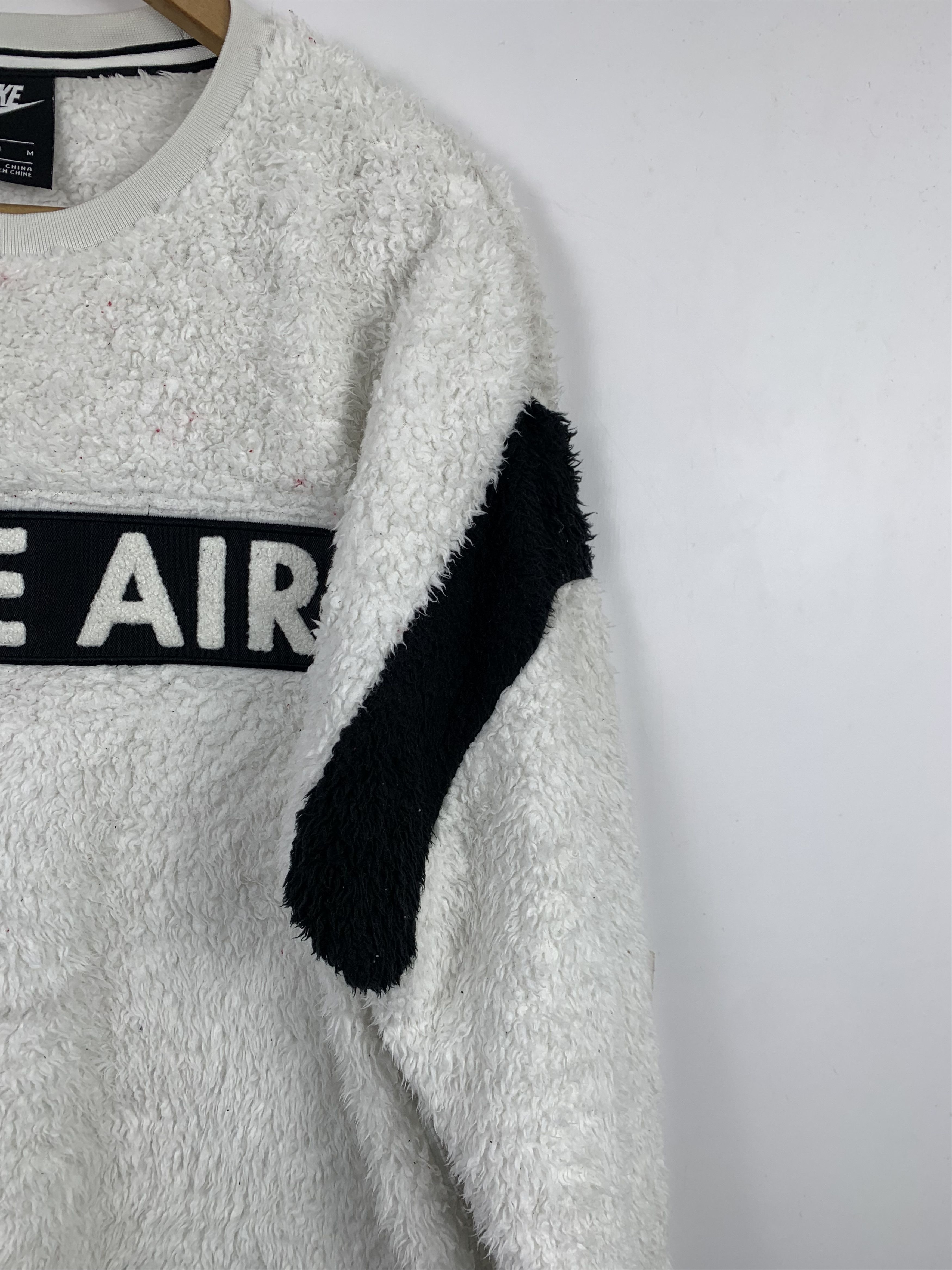 Nike Vintage Nike Air Swoosh Big Logo Fleece Sweatshirt J0583 Size US M / EU 48-50 / 2 - 4 Thumbnail