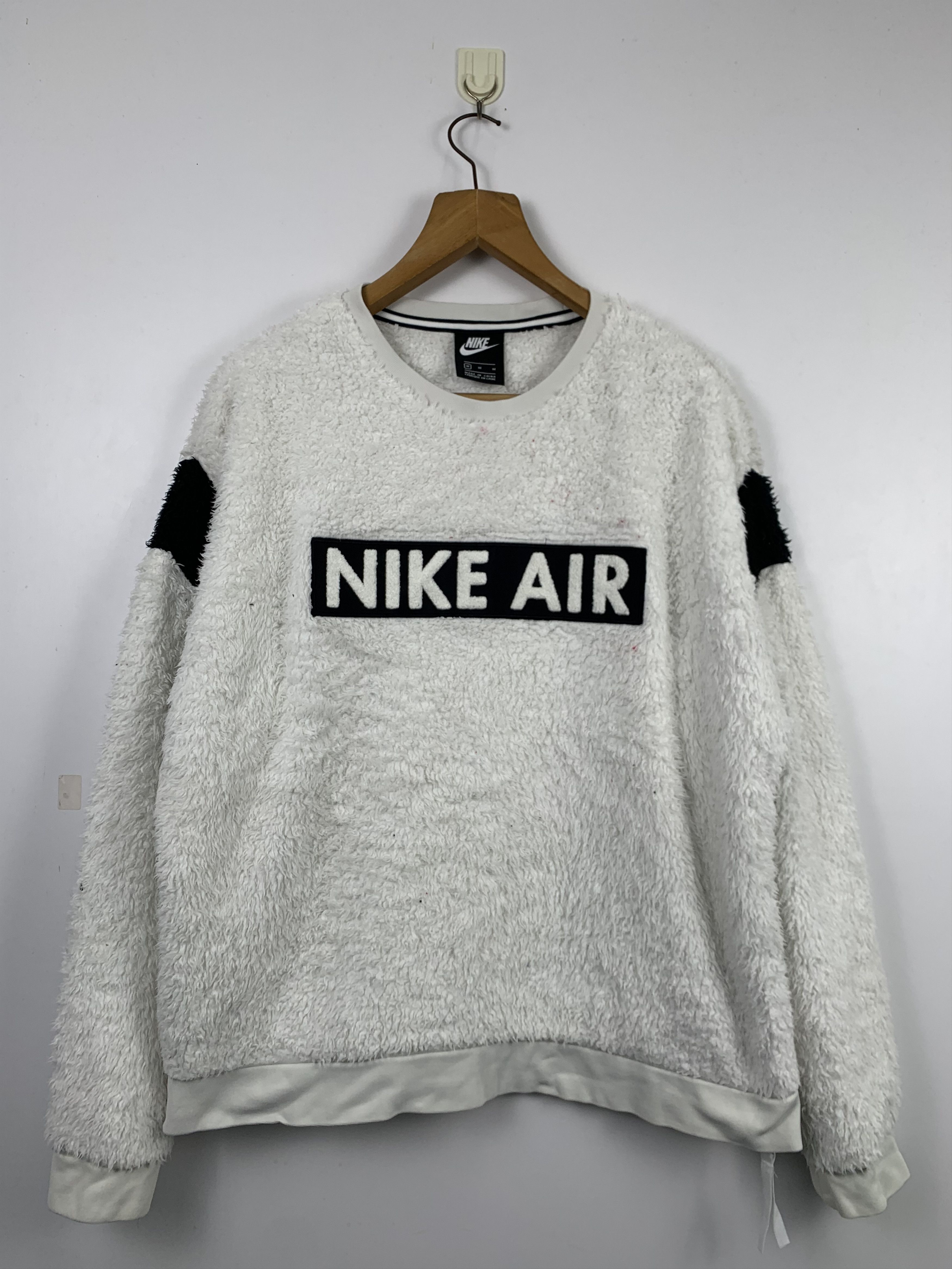 Vintage Nike Air Swoosh Big Logo Fleece Sweatshirt J0583