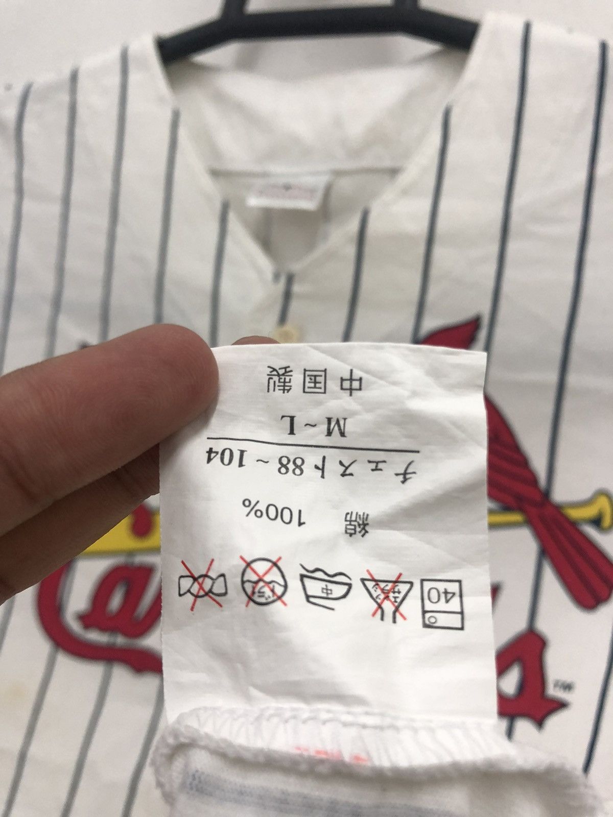 Budweiser Rare Vintage BUDWEISER ST LOUIS CARDINALS MLB Iconic Size US L / EU 52-54 / 3 - 3 Thumbnail