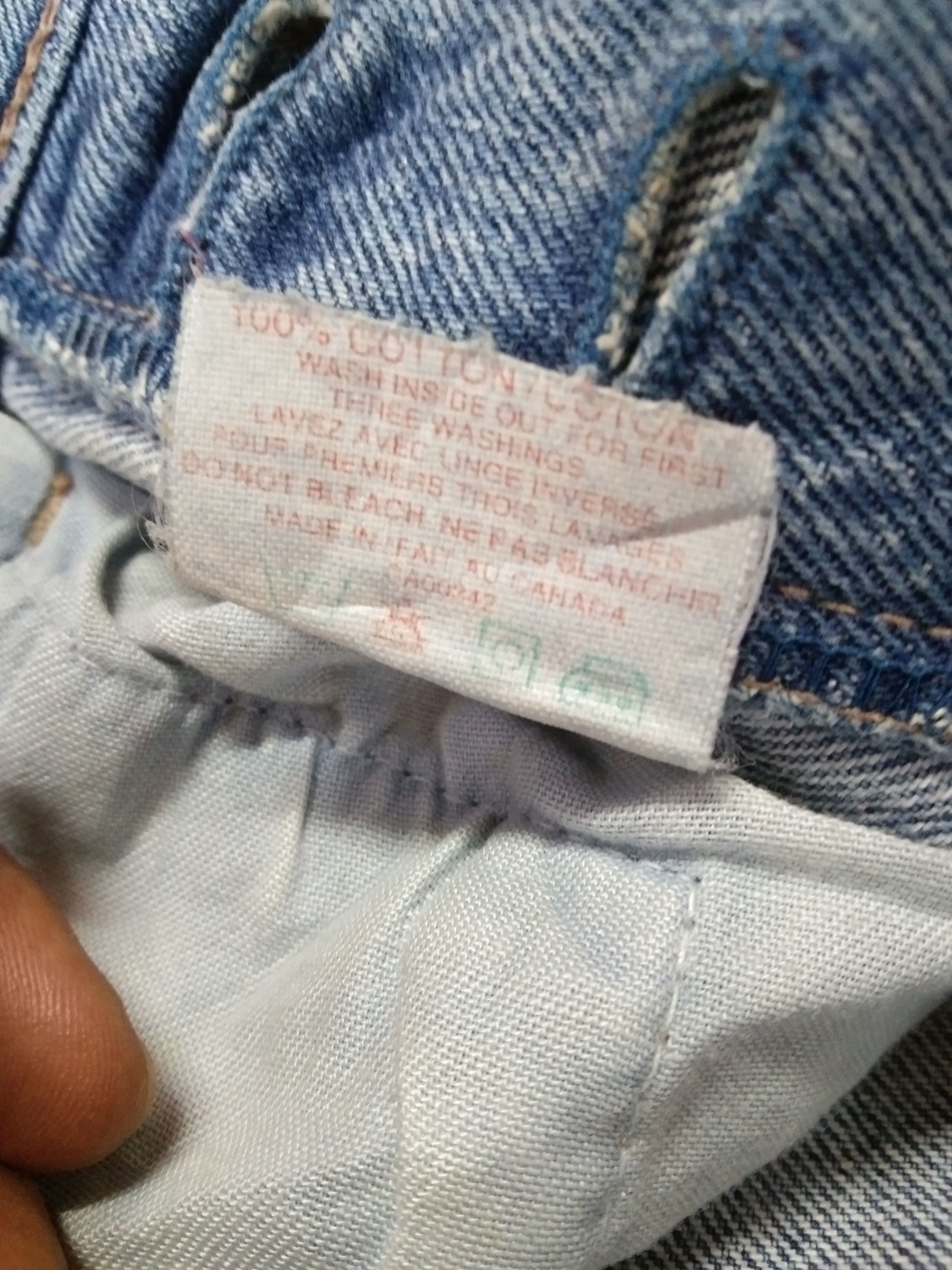Levi's × Vintage 80s Vintage Levis 501 Distressed Jeans 32x30 Size US 32 / EU 48 - 10 Thumbnail