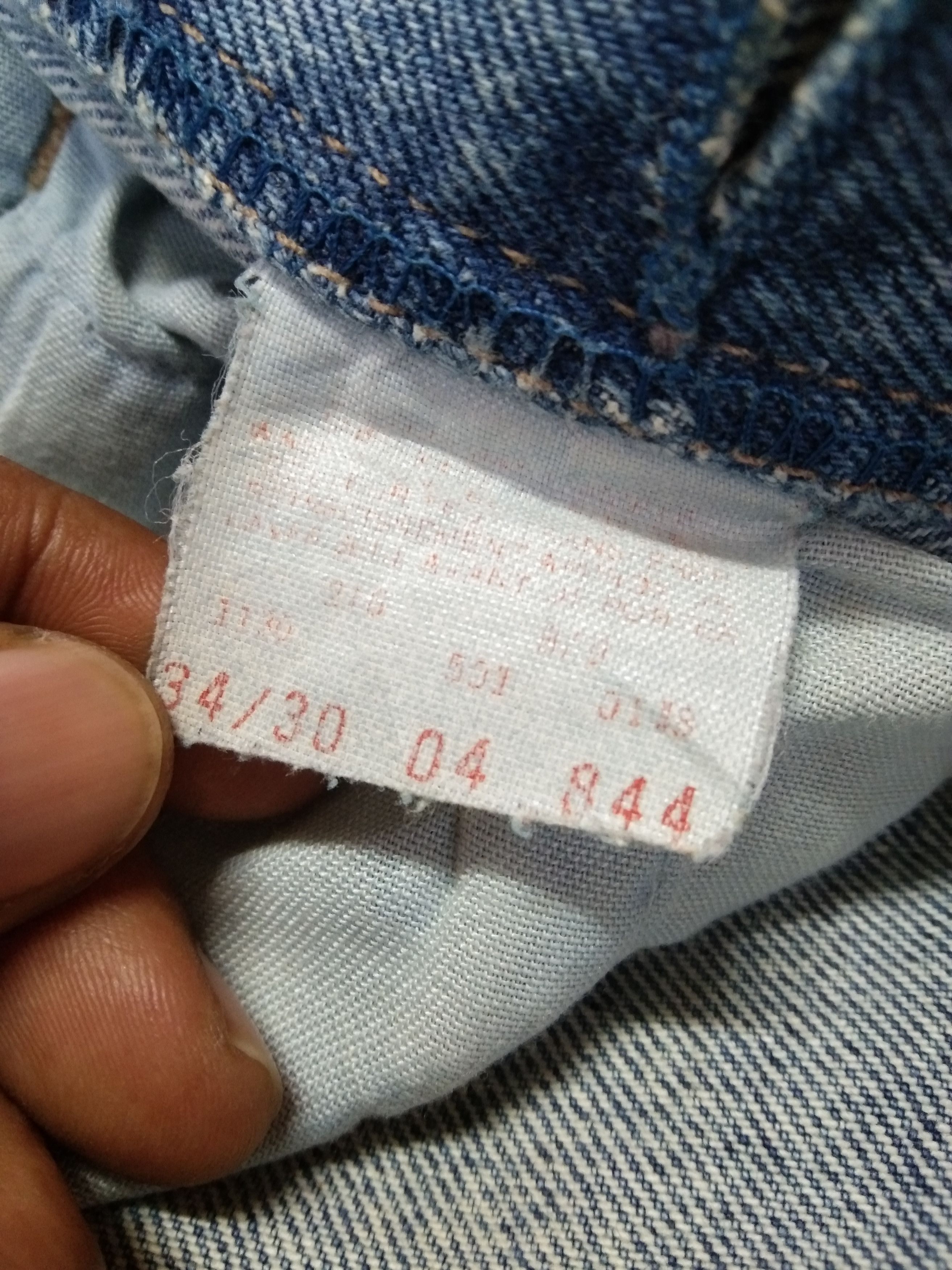 Levi's × Vintage 80s Vintage Levis 501 Distressed Jeans 32x30 Size US 32 / EU 48 - 11 Thumbnail