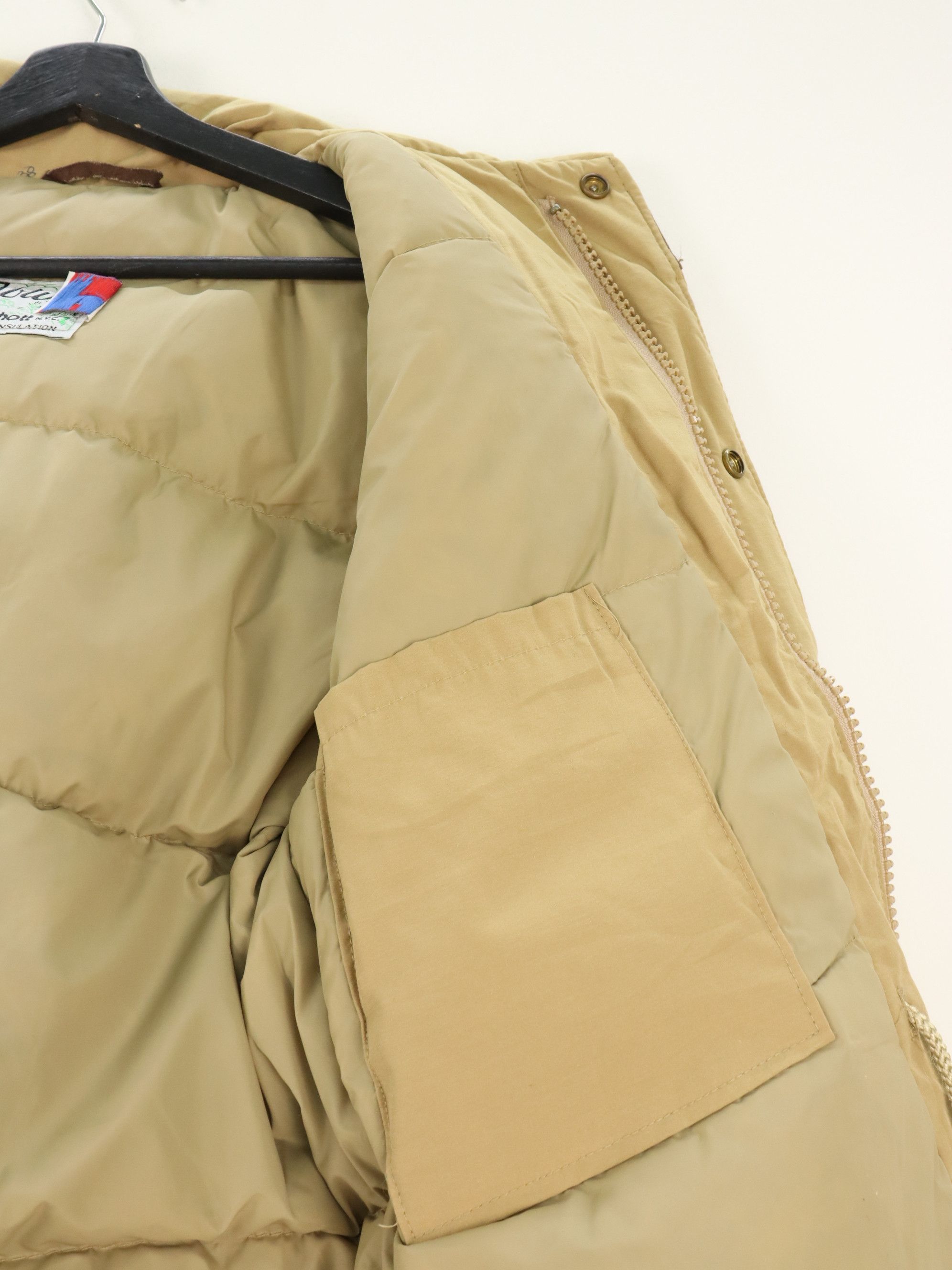 Schott SCHOTT Goose Feather Down Puffer Insulated Jacket Size US M / EU 48-50 / 2 - 14 Thumbnail