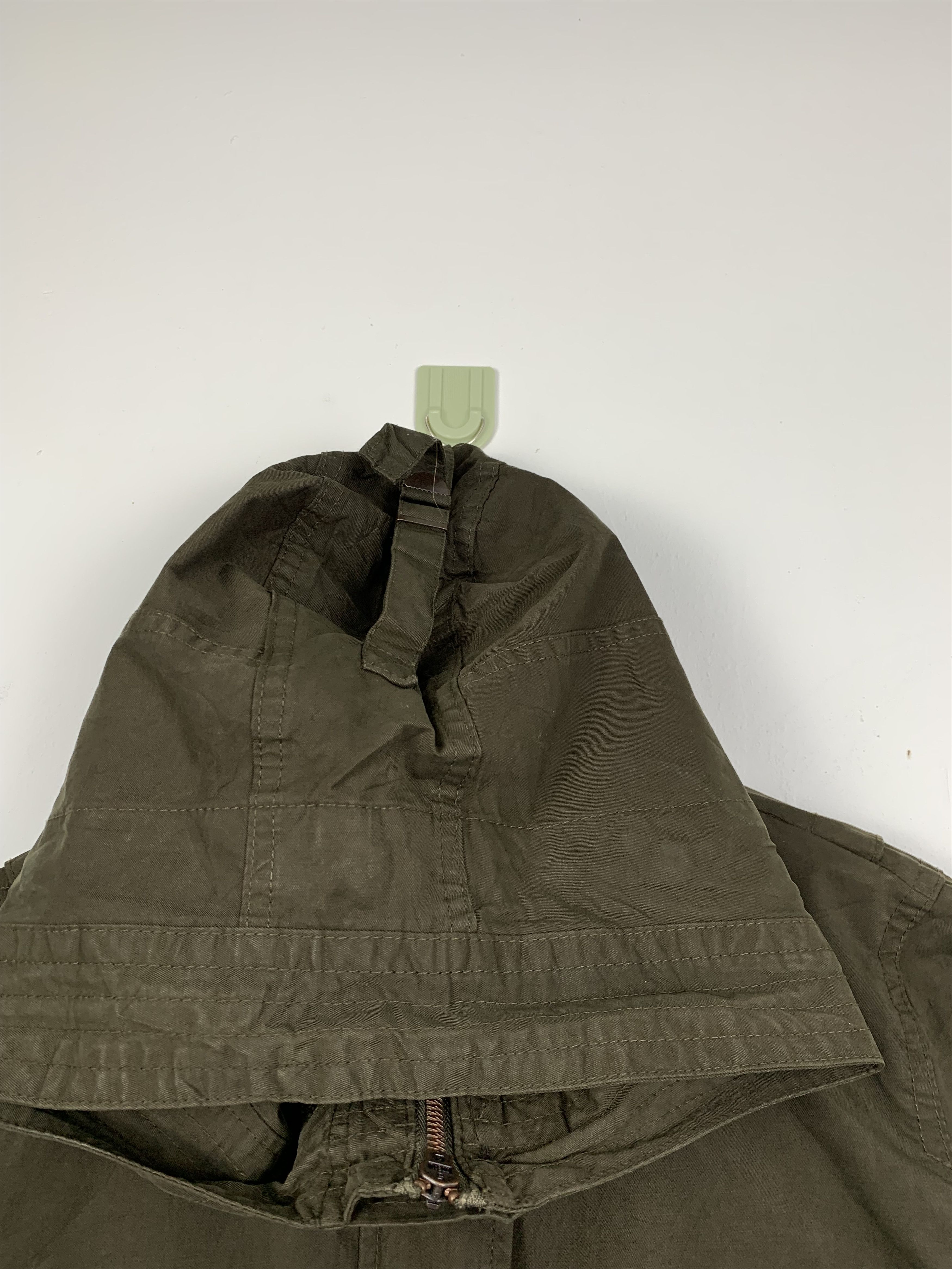 Gap Vintage GAP Military Hoodie Zip Up Button Jacket J0481 Size US S / EU 44-46 / 1 - 5 Thumbnail