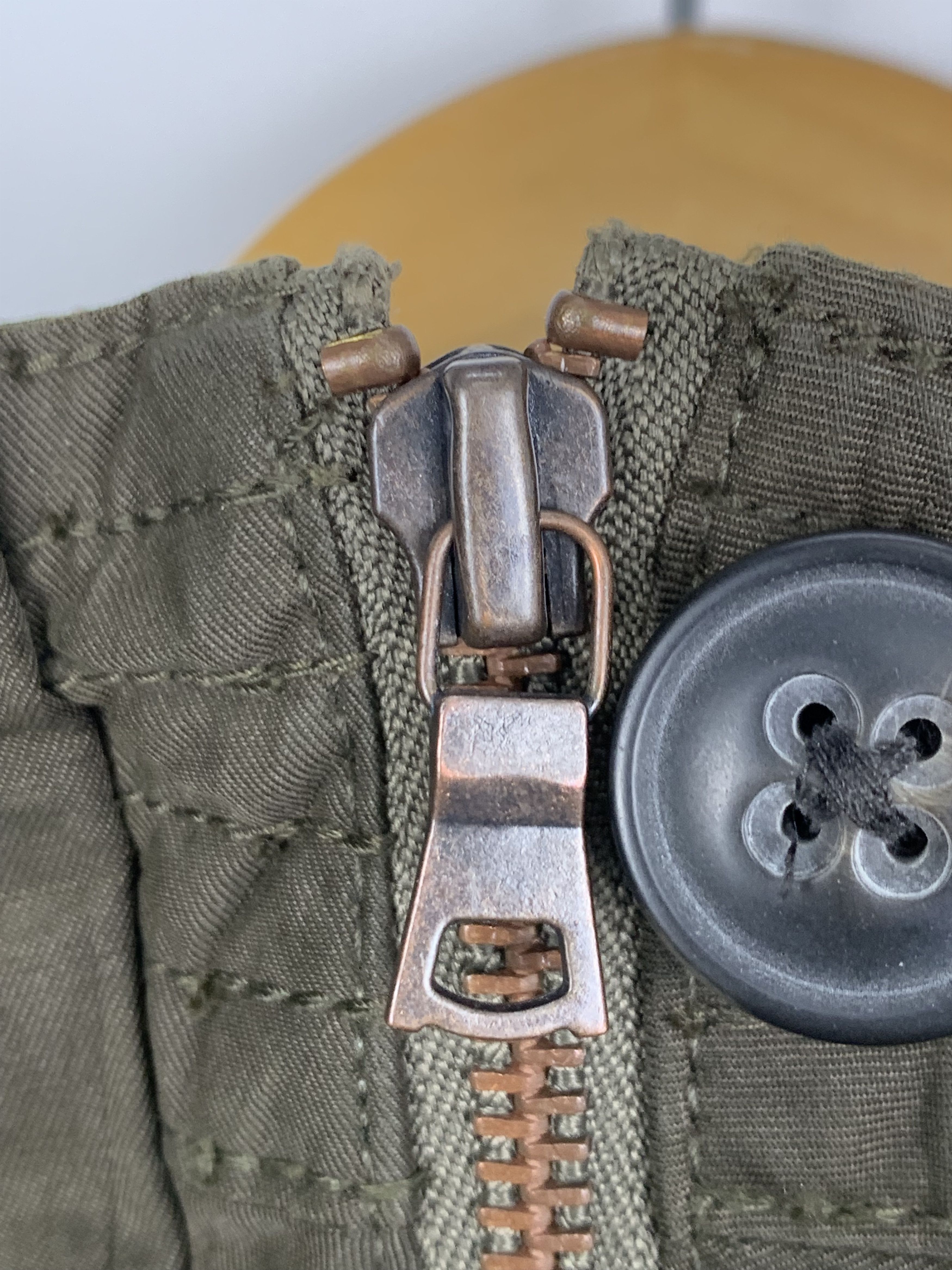 Gap Vintage GAP Military Hoodie Zip Up Button Jacket J0481 Size US S / EU 44-46 / 1 - 6 Thumbnail