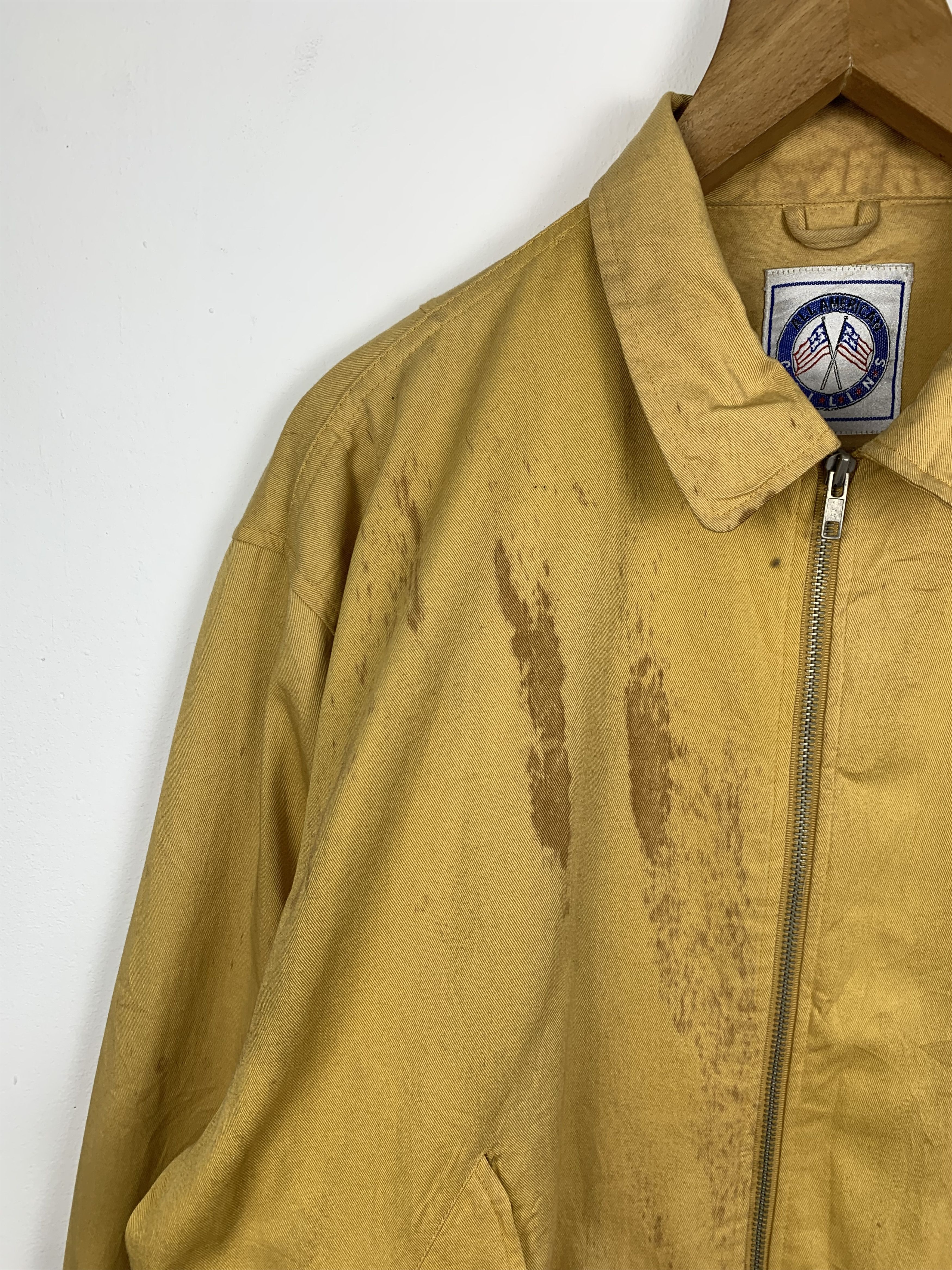 Japanese Brand Vintage Collins Zip Up Collar Bombers Jacket J0486 Size US M / EU 48-50 / 2 - 8 Thumbnail