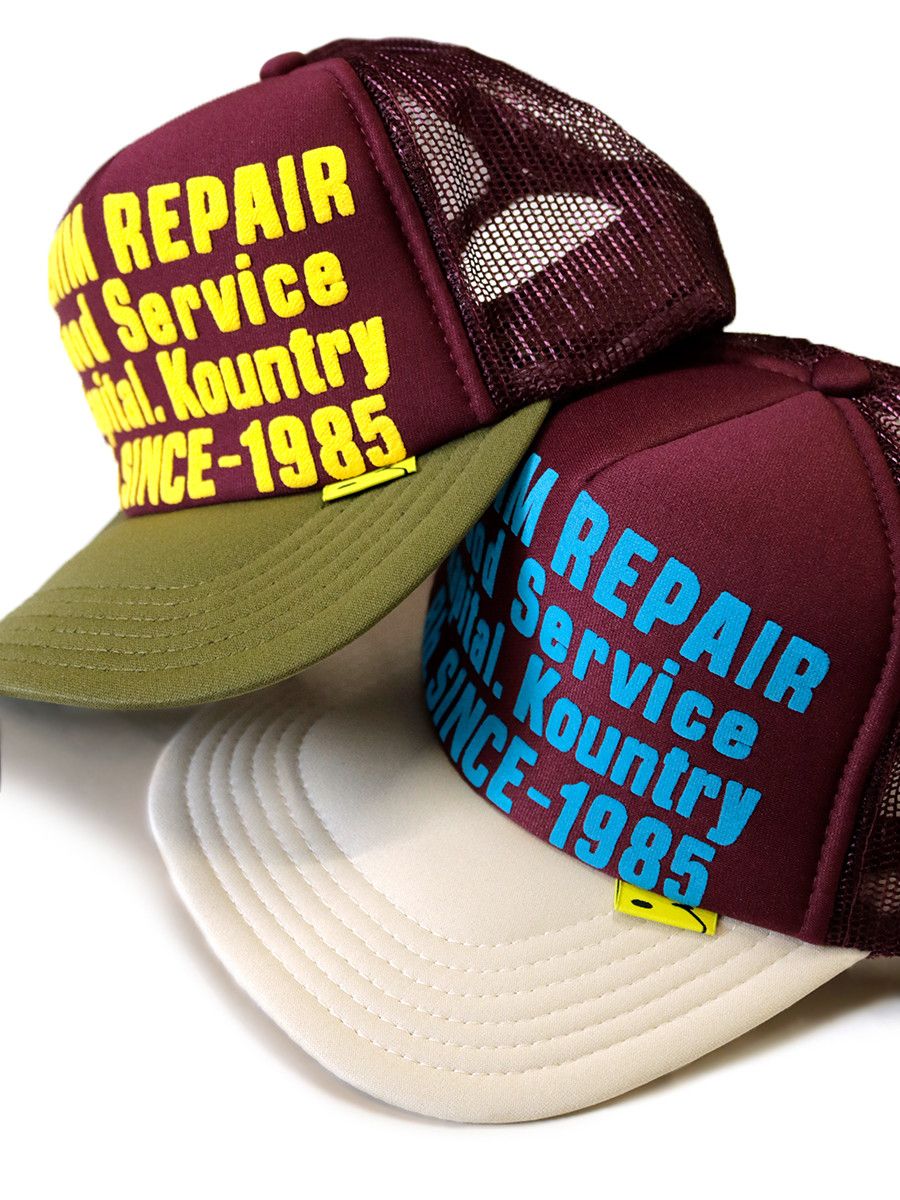 Kapital Kapital Denim Repair Trucker Hat Size ONE SIZE - 2 Thumbnail