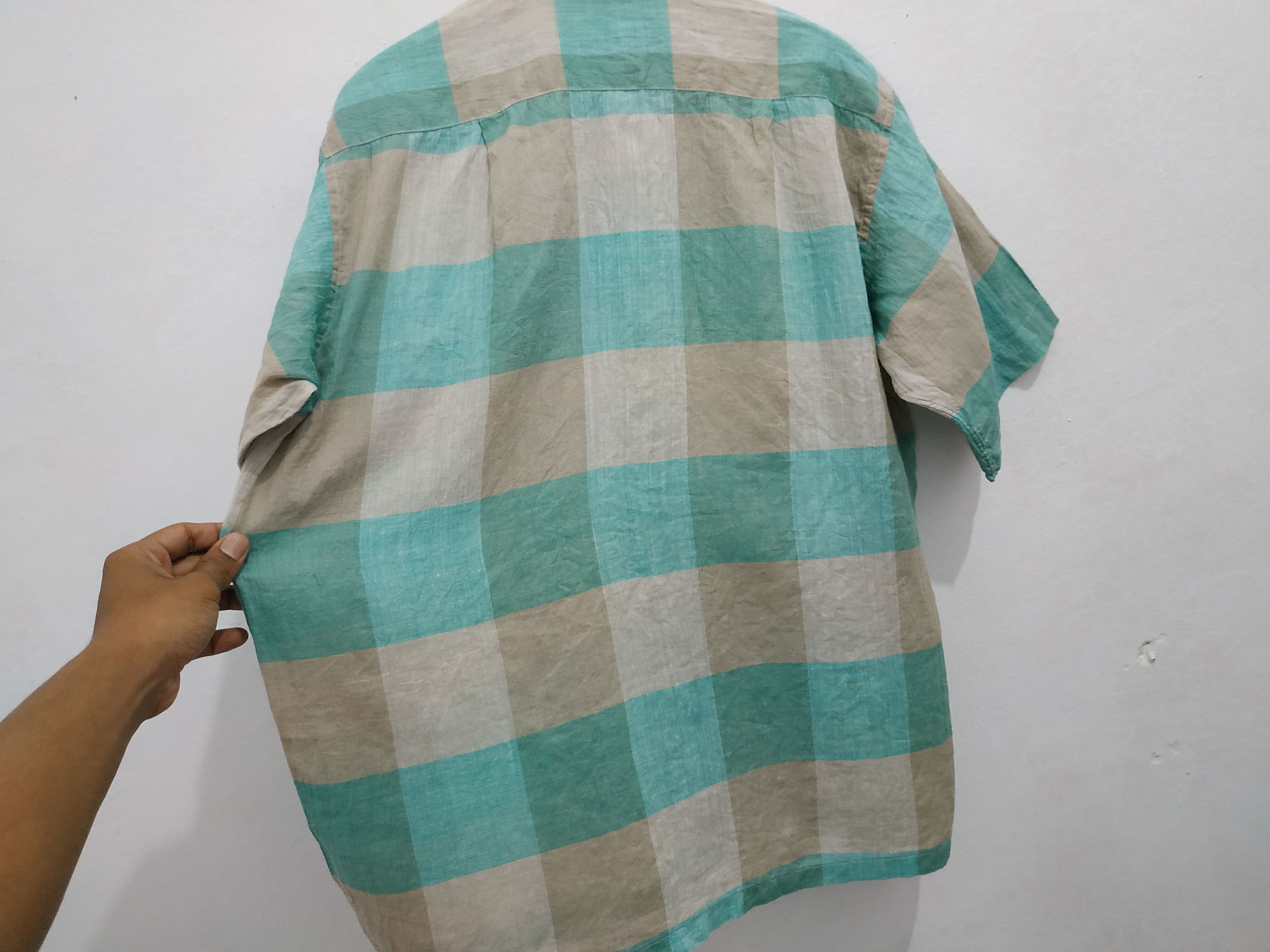 Balmain × Vintage Vintage Balmain linen shirt Size US L / EU 52-54 / 3 - 4 Thumbnail