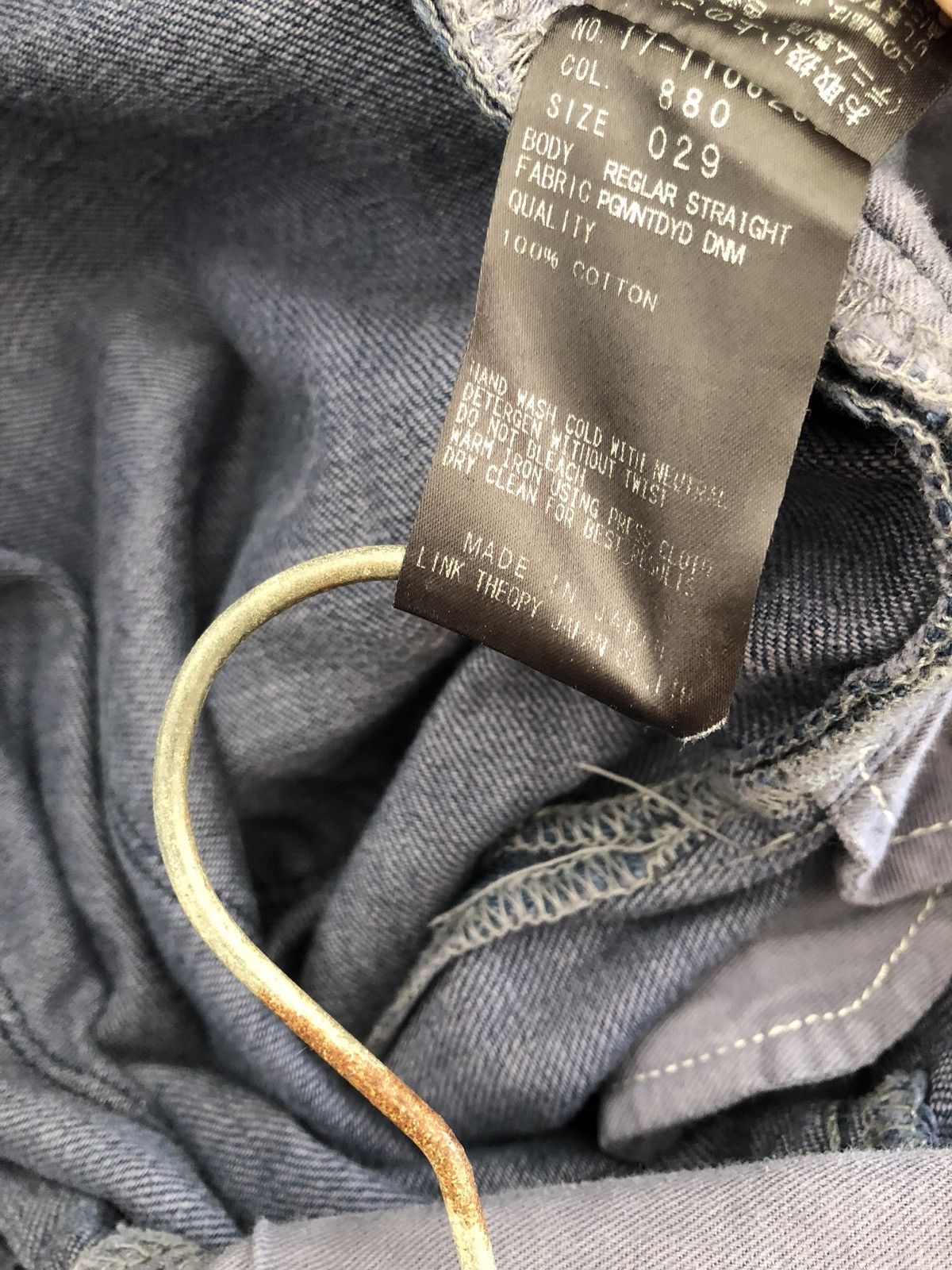 Helmut Lang Vintage 2000s Helmut Lang Fade Indigo Blue Denim Jeans Size US 30 / EU 46 - 17 Thumbnail